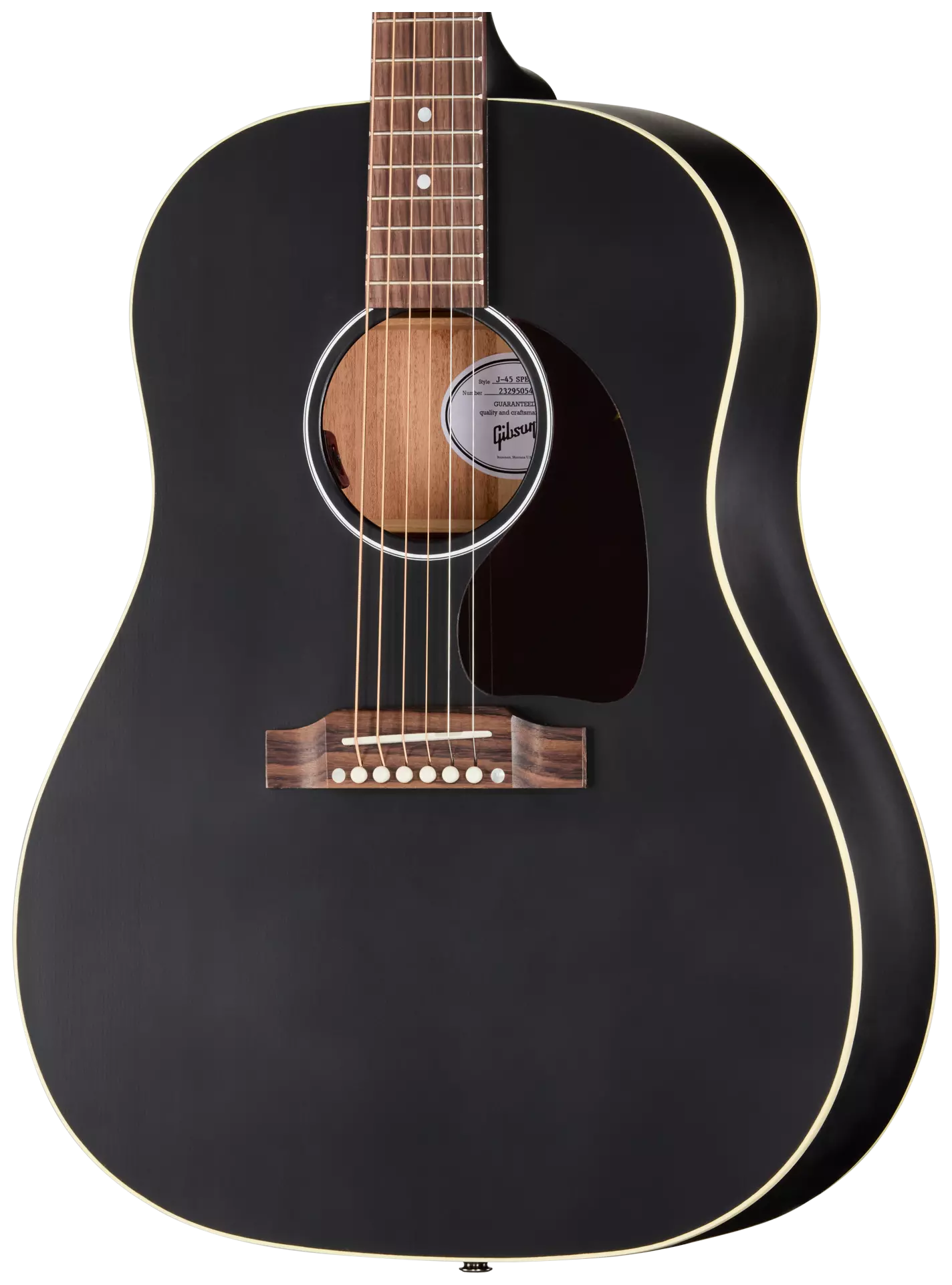 Gibson J-45 Special Satin Ebony 2