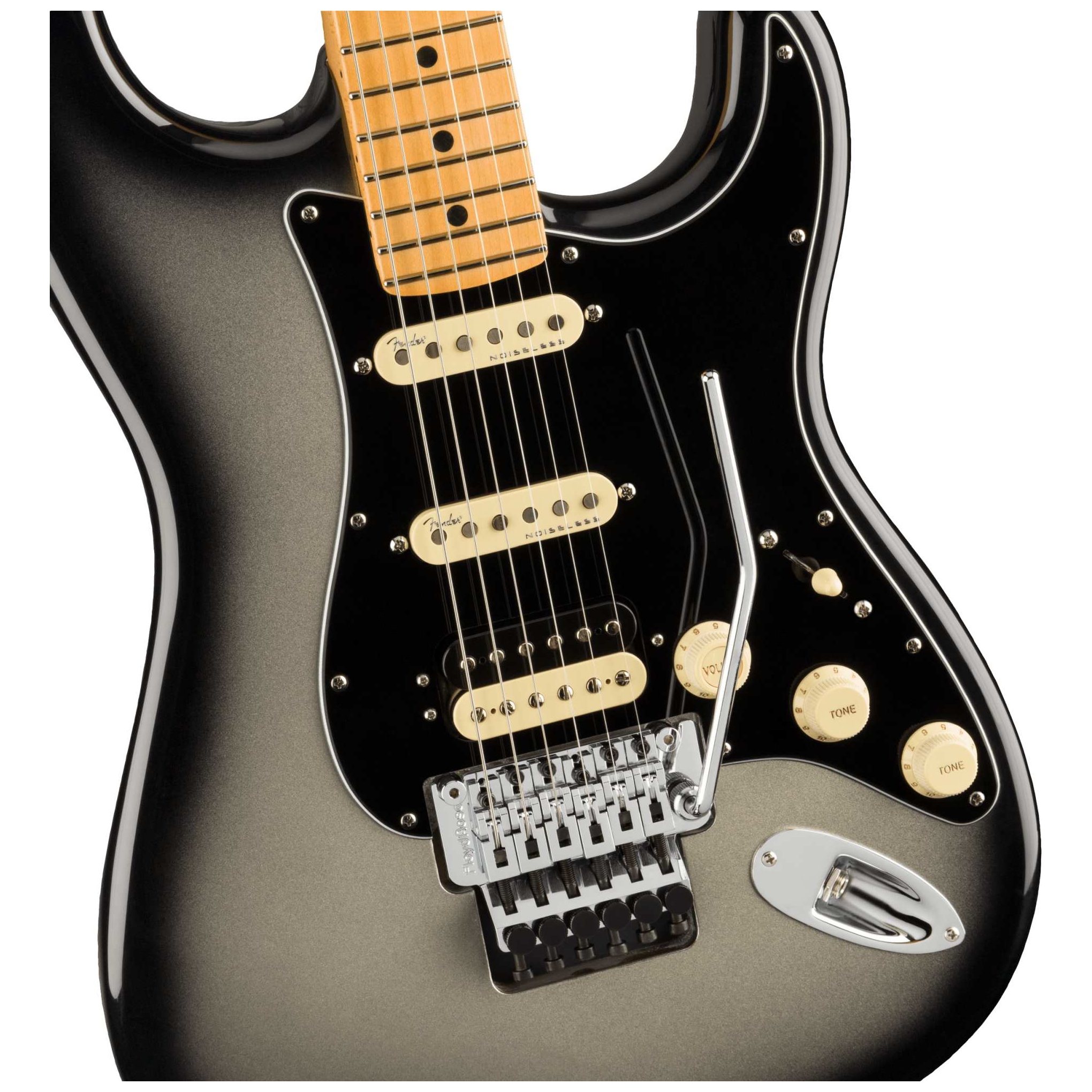 Fender - Fender American Ultra Luxe Strat FR HSS MN SVB - 3