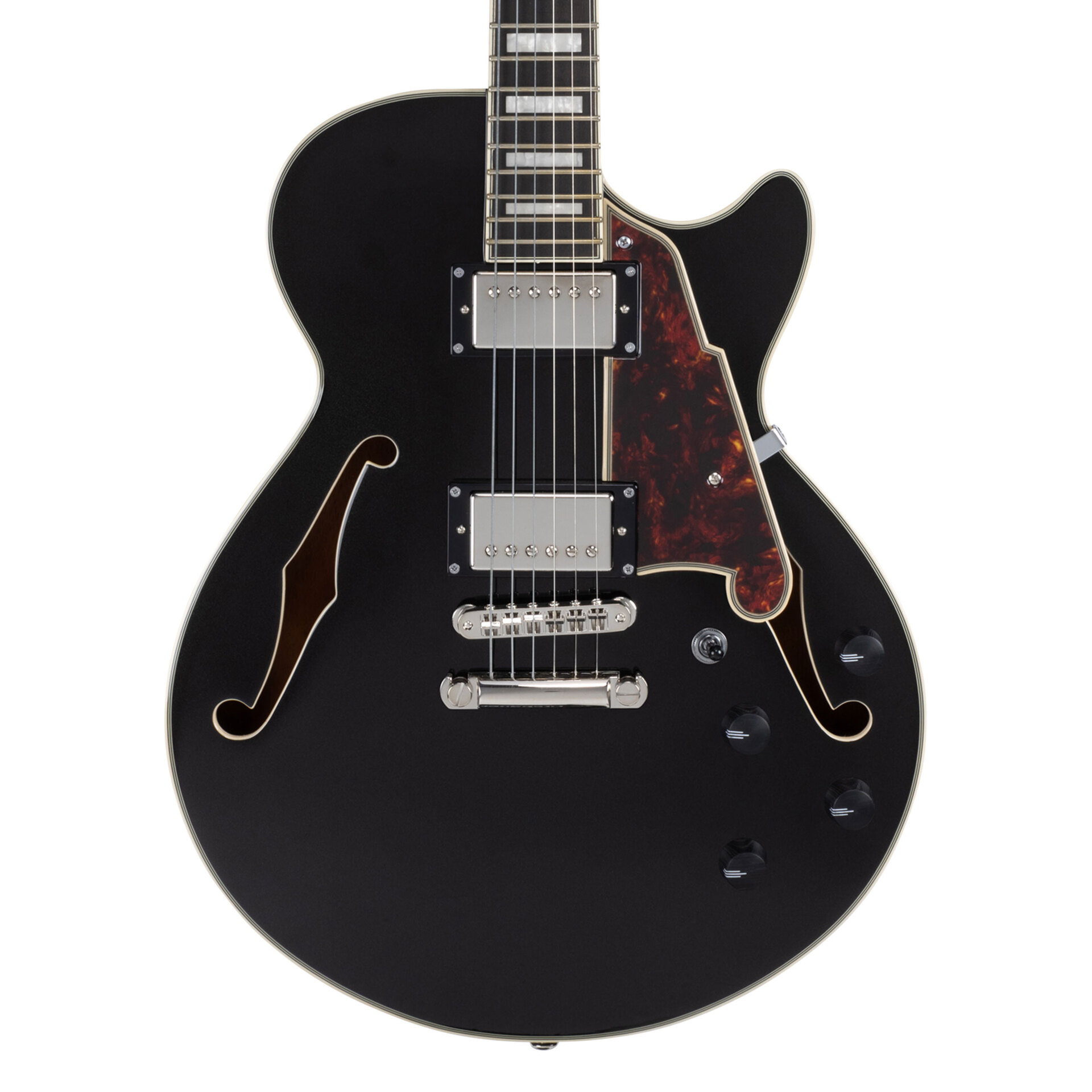D’Angelico Guitars Premier SS Black Flake 4