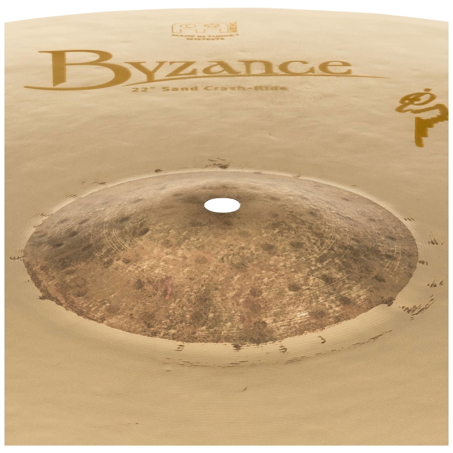 Meinl Cymbals - Meinl Cymbals B22SACR - 22 Byzance Vintage Sand Crash-Ride - 3