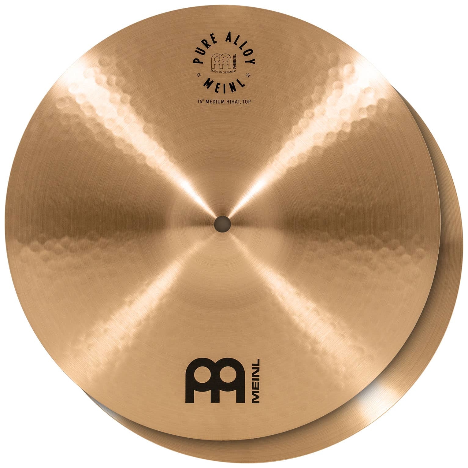 Meinl Cymbals - Meinl Cymbals PA141620 14 16 20 Pure Alloy Cymbal Set - 3