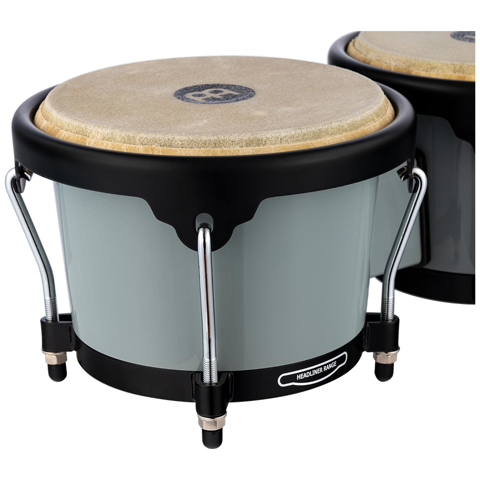 Meinl Percussion - Meinl Percussion HB50UG Journey Series Bongo, Ultimate Gray - 3