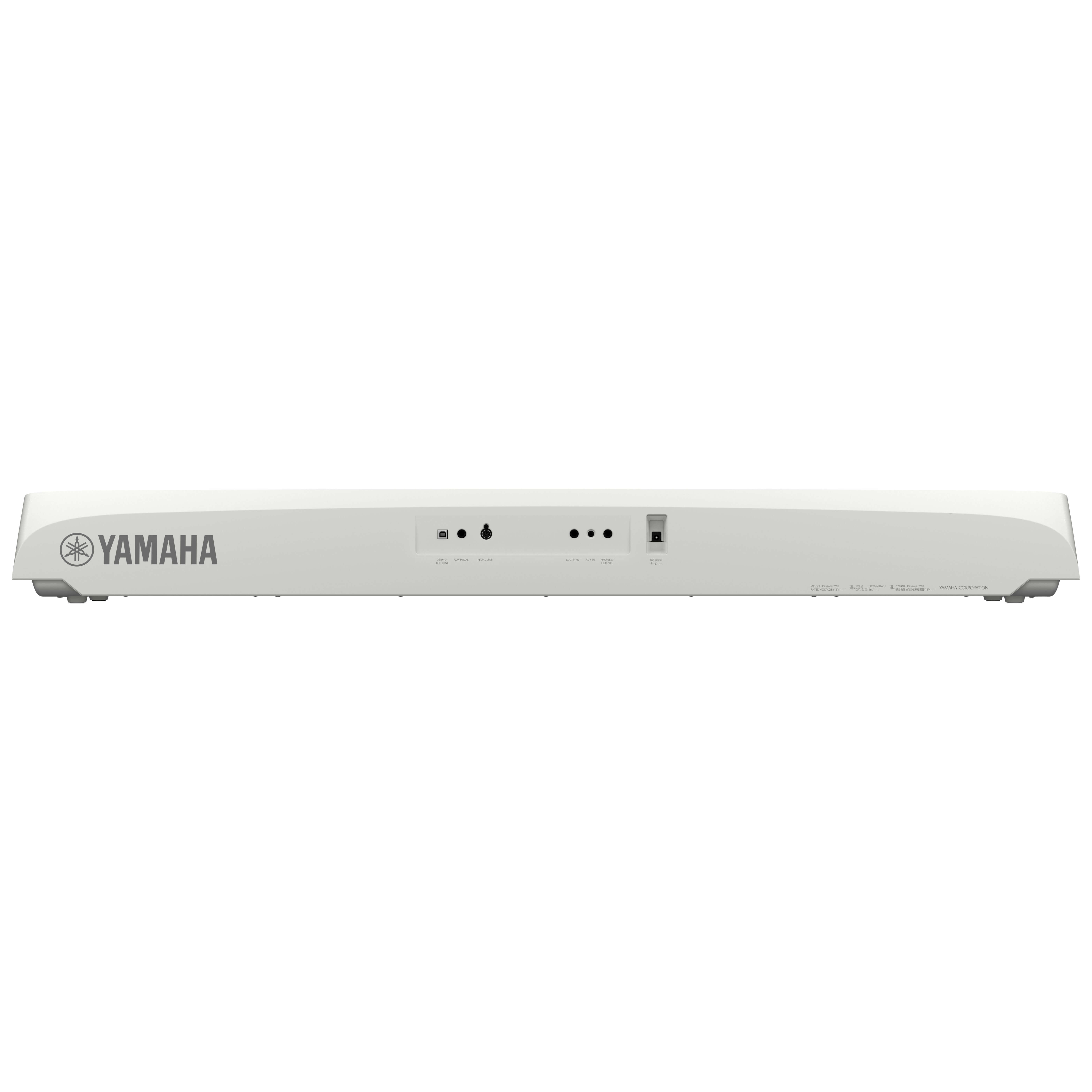 Yamaha - Yamaha DGX-670 WH - 2