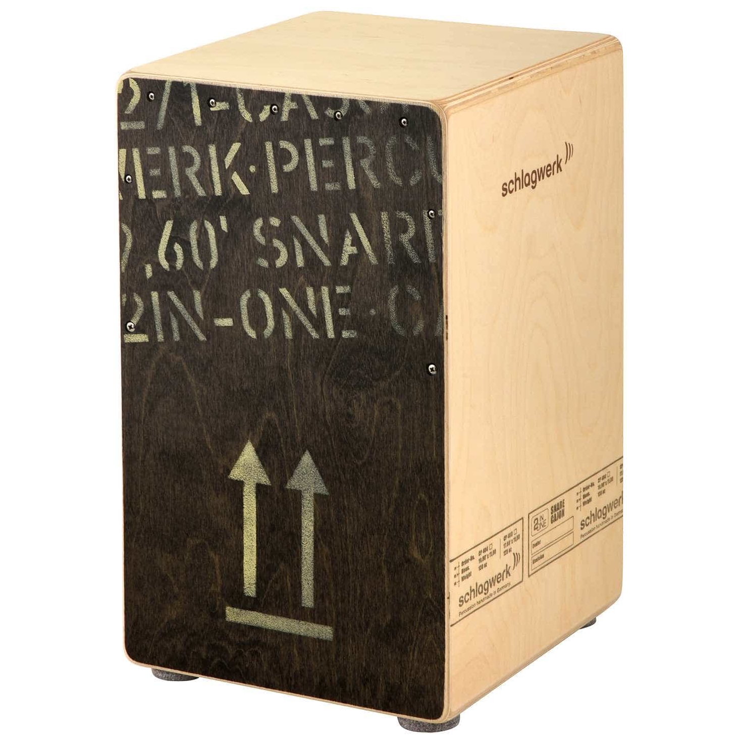 Schlagwerk - Schlagwerk CP 404 BLK Cajon 2inOne Black Edition