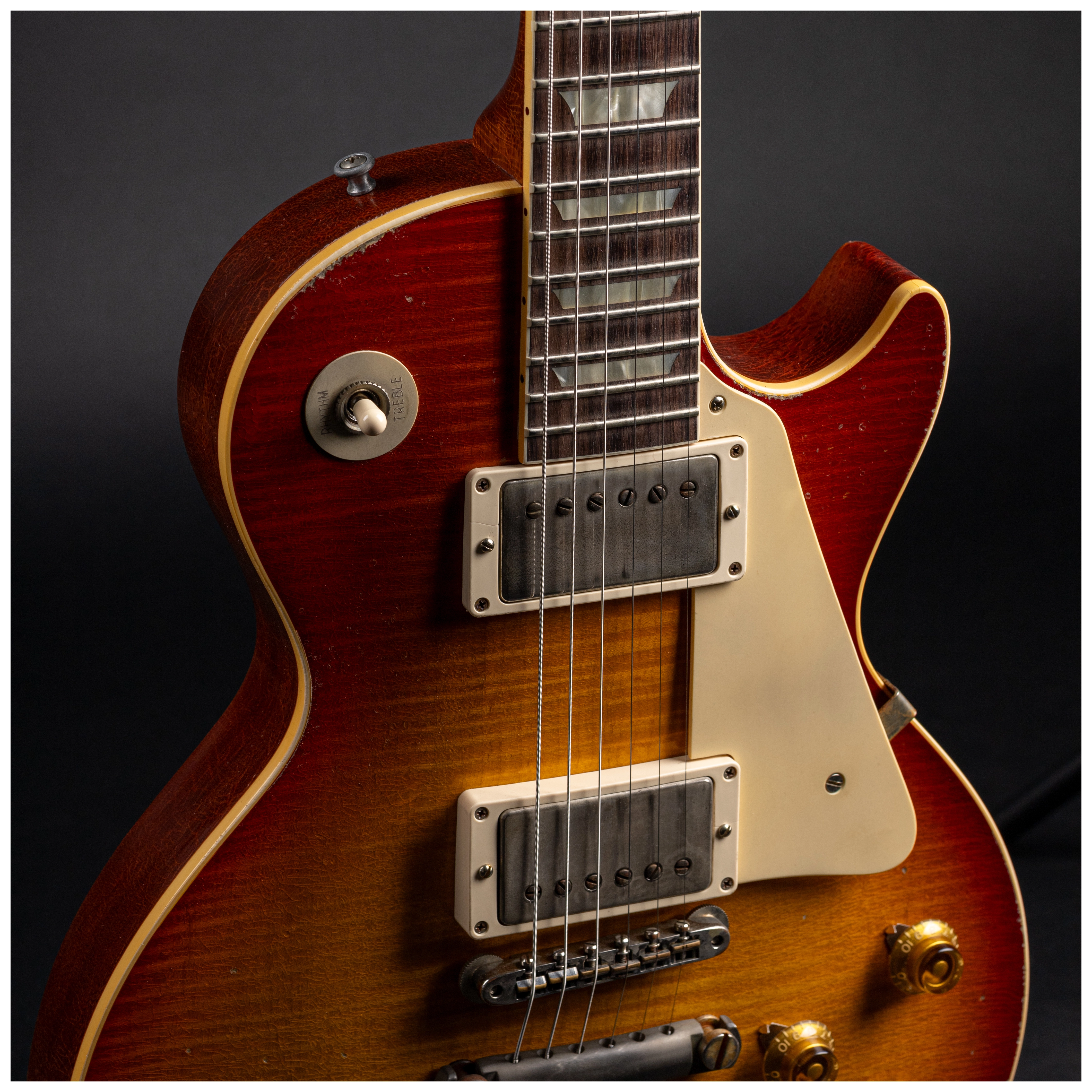 Gibson 1959 Les Paul Standard Reissue Heavy Aged Slow Iced Tea Fade Murphy Lab #2 29