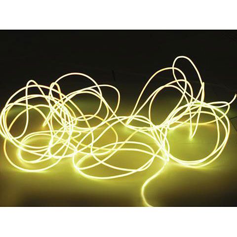 Eurolite EL Wire 2 mm, 2 m, yellow 1