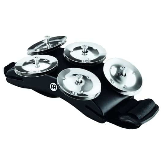 Meinl Percussion - Meinl Percussion CFT5-BK - Cajon Foot Tambourine