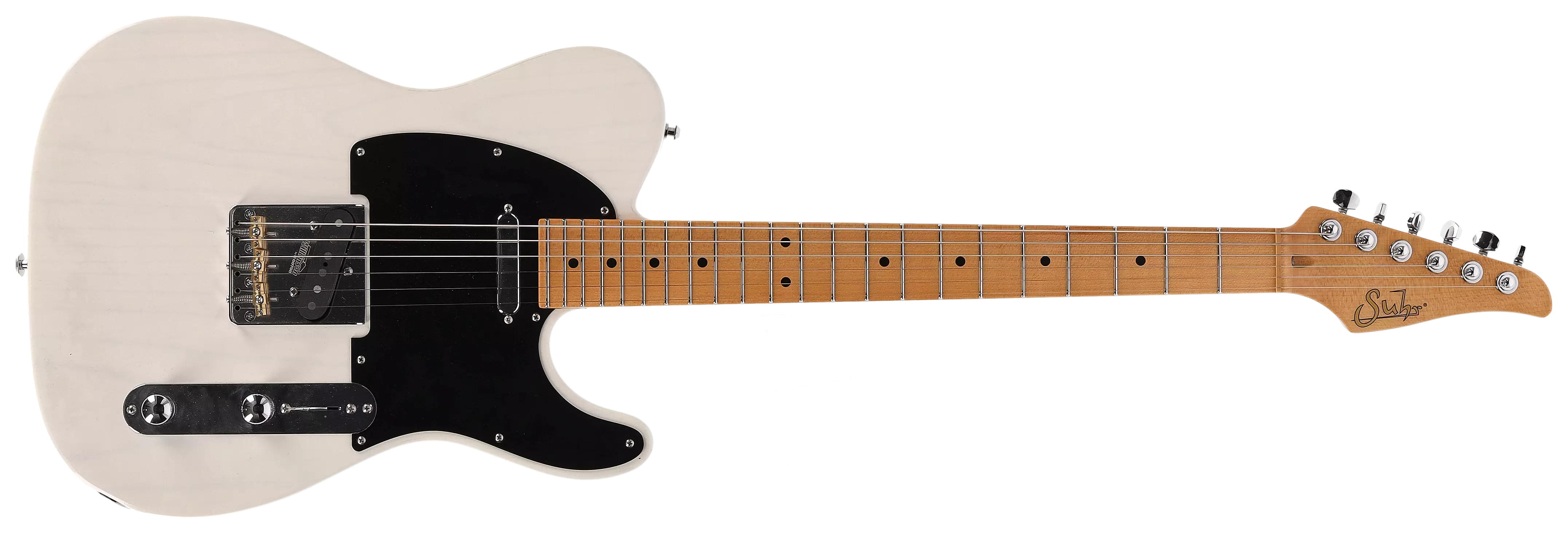 Suhr Classic T Antique MN Trans White #2 1