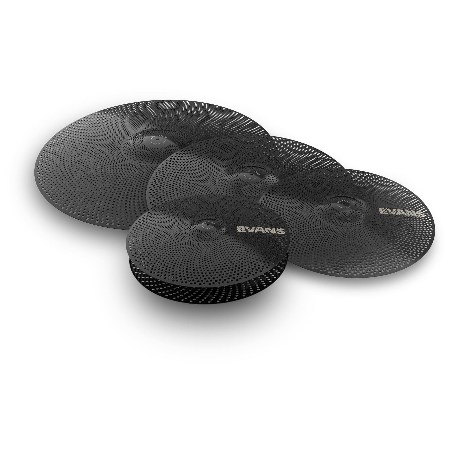Image of Evans db one rock system + cymbals 10028984 1