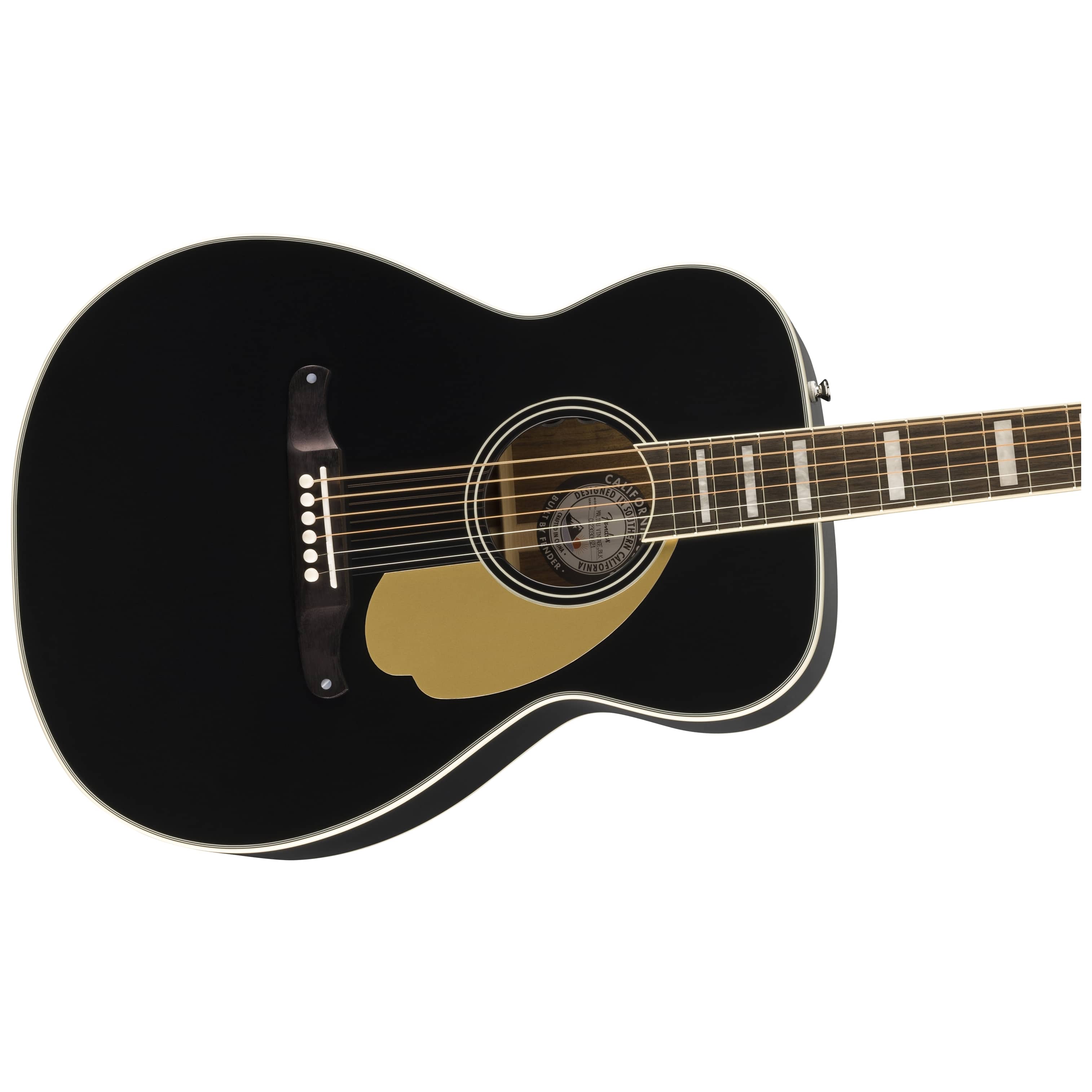 Fender Malibu Vintage BLK 5