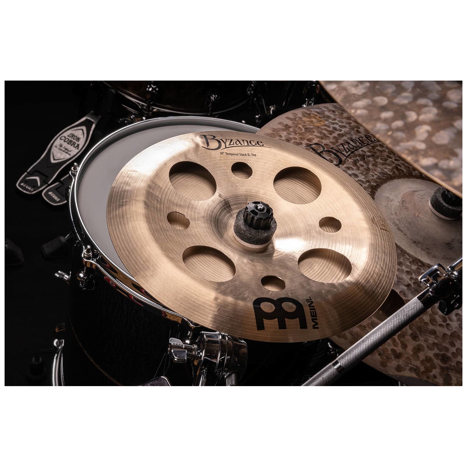 Meinl Cymbals - Meinl Cymbals AC-TE2 - 10 10 Artist Concept Model Temporal 2 St ack - Matt Garstka - 9