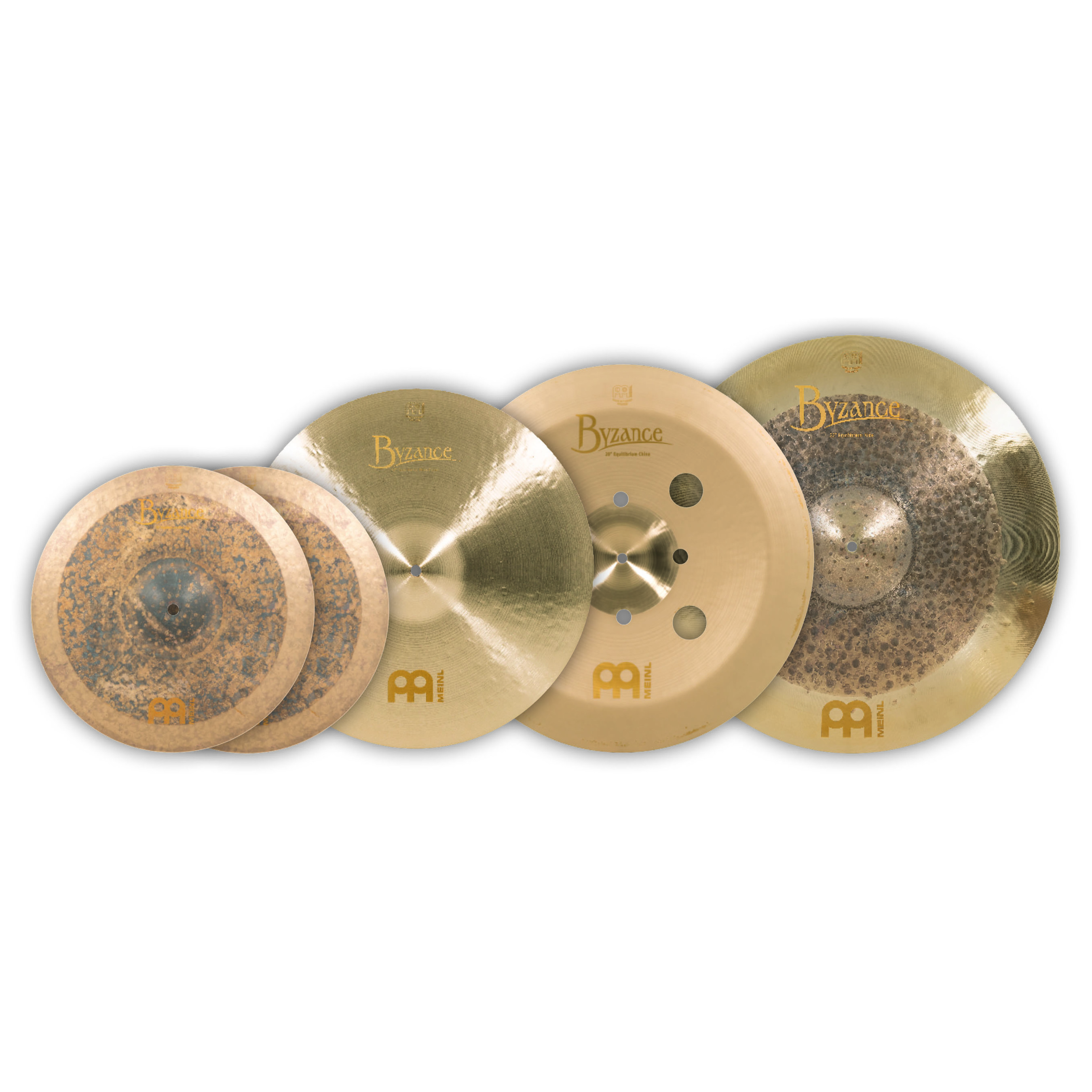 Meinl Cymbals A-CS4 - Byzance Artist's Choice Cymbal Set: Matt Garstka 1