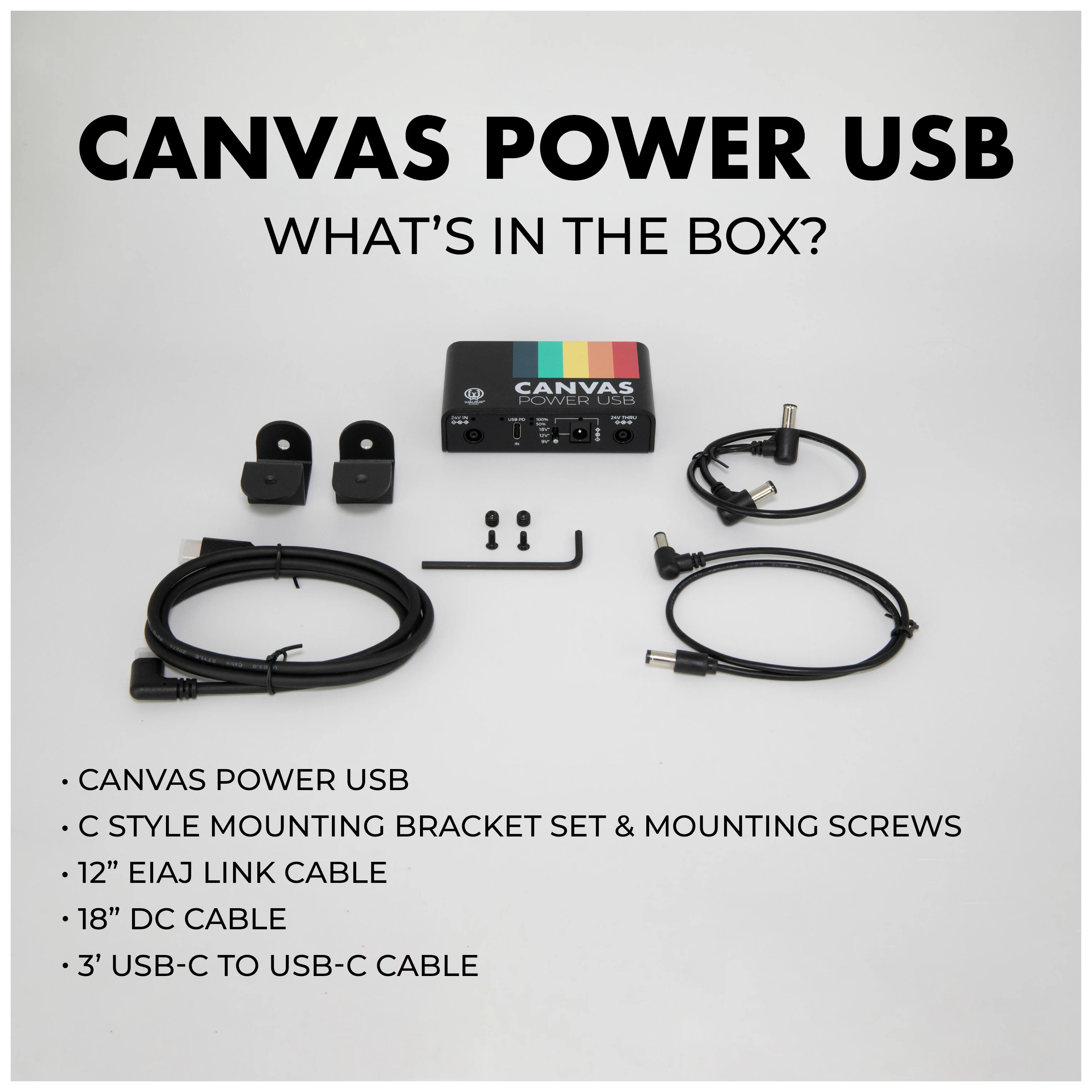 Walrus Audio Canvas Power USB
