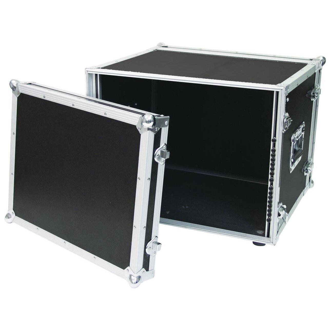 Roadinger Effect Rack CO DD, 8U, 38cm deep, black 3