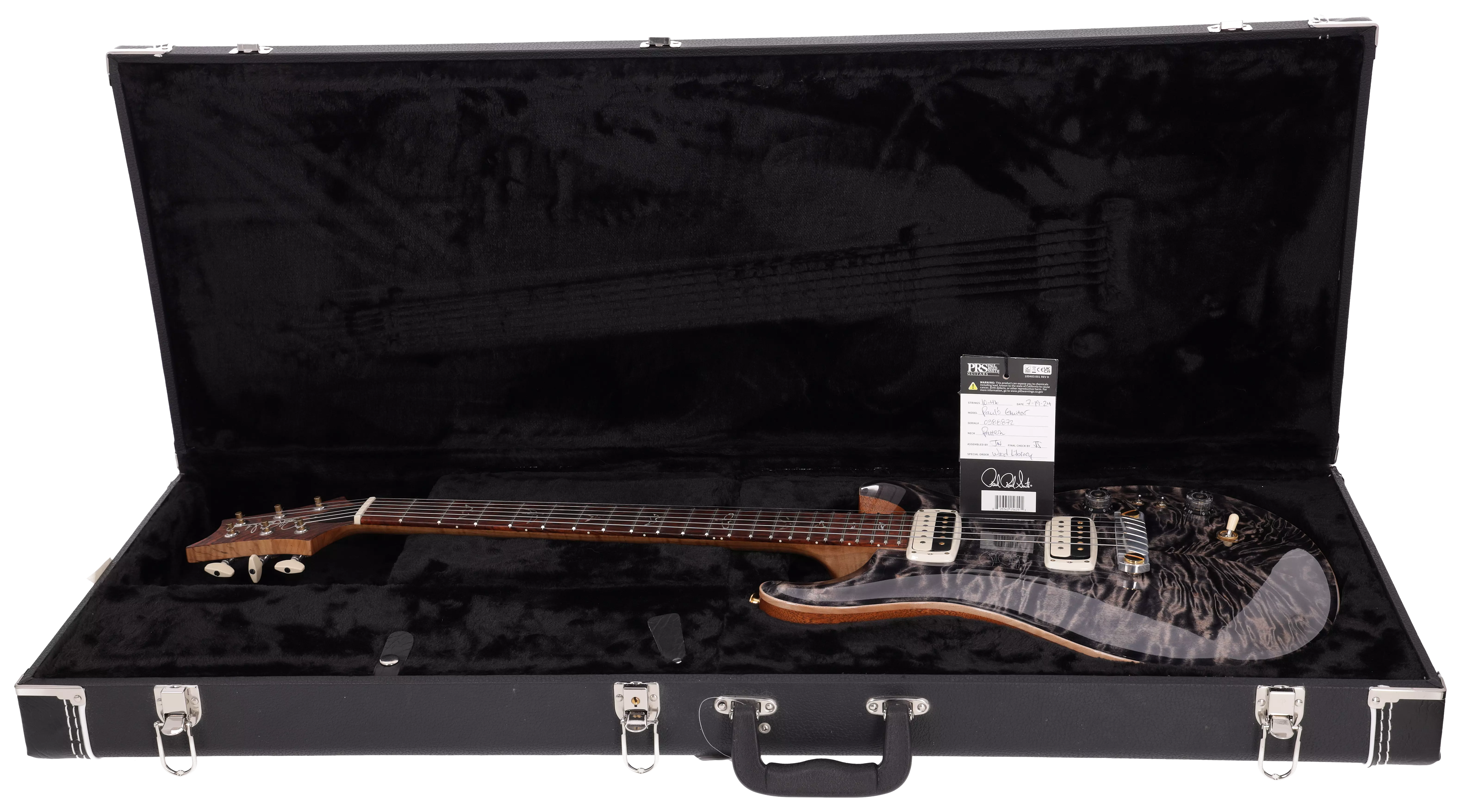 PRS LTD Pauls Guitar Wood Library Charcoal #1 17