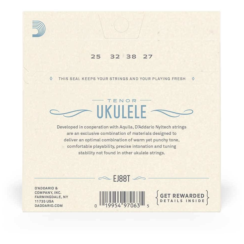 D’Addario - D’Addario EJ88T - Ukulele Tenor Nyltech 026-028 - 4