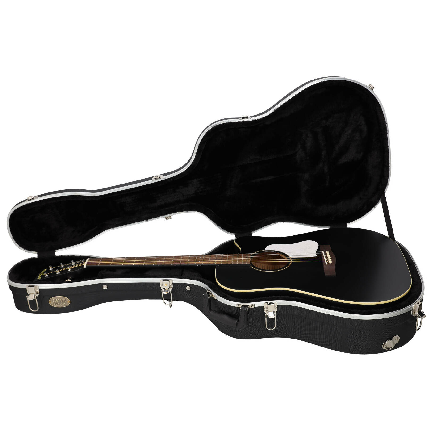 Chicago Classic Westerngitarren ABS Koffer Deluxe 4