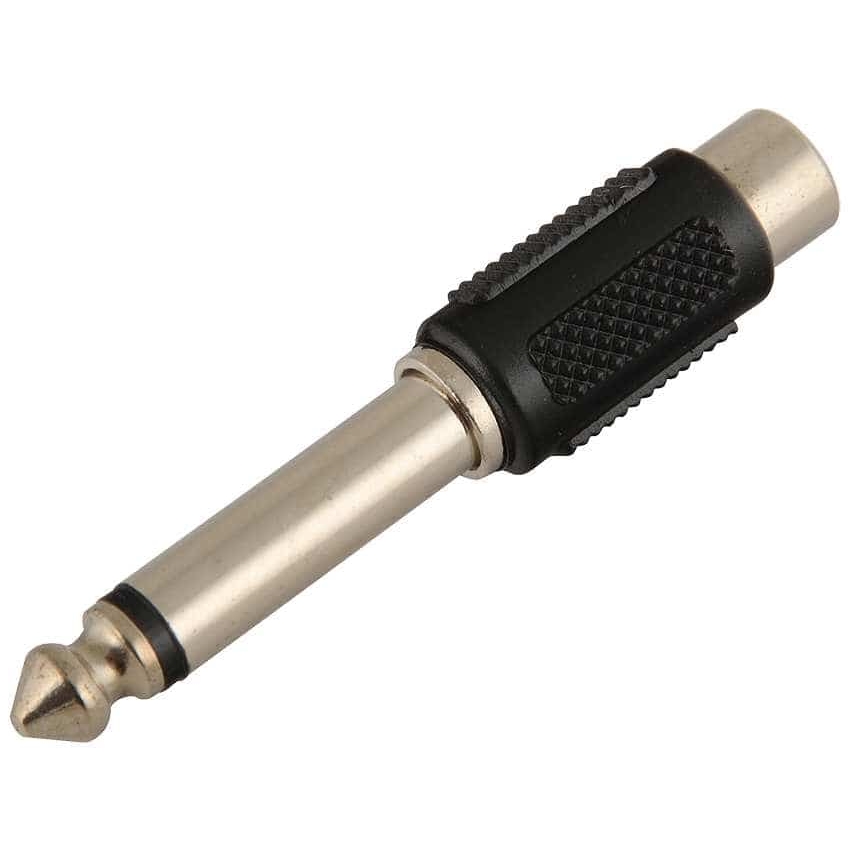 Image of Klang adapter cinch female auf klinkenstecker mono 6,3 mm 10007229 0