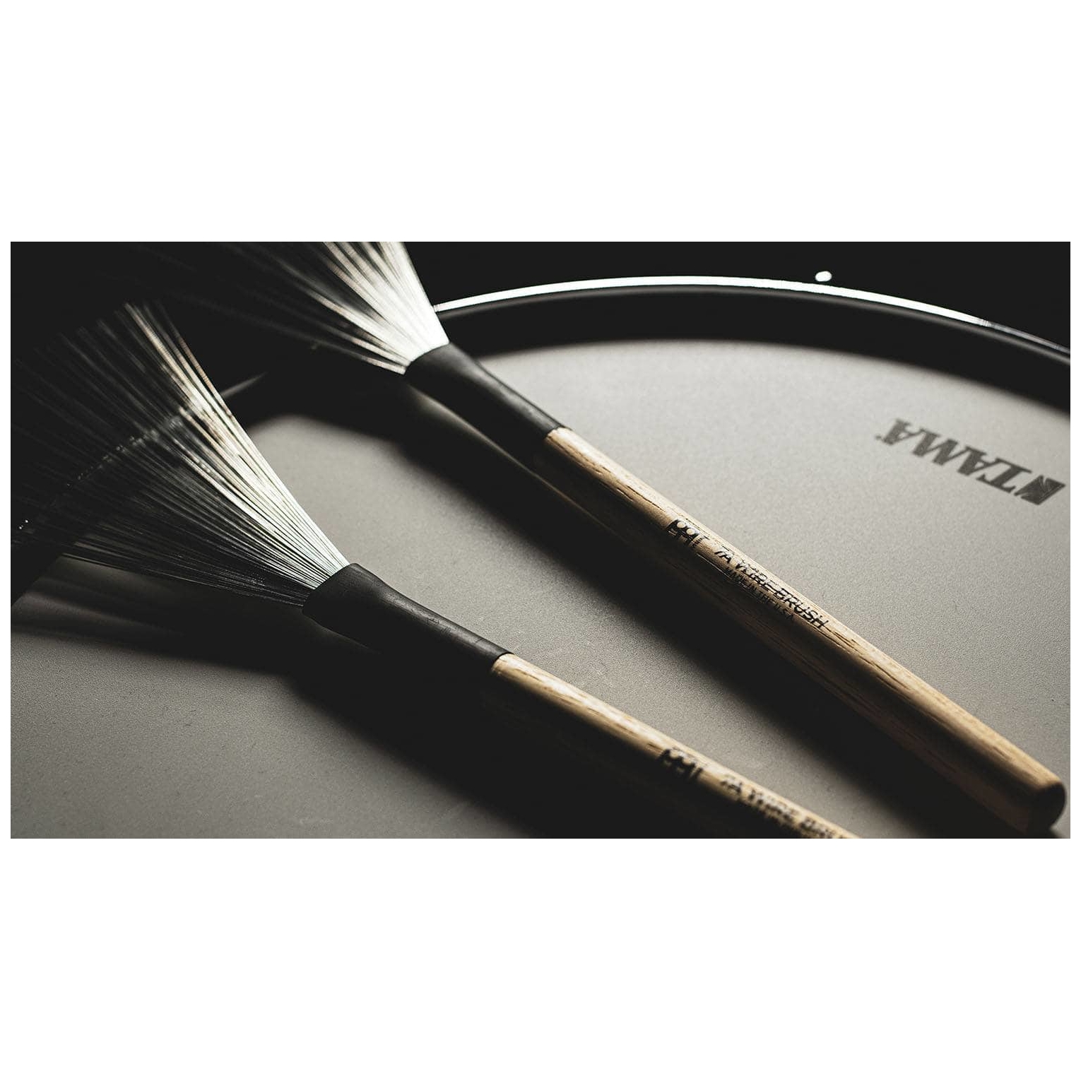 Meinl Stick Brush - Meinl Stick Brush SB302 - 7A Fixed Wire Brush - 5