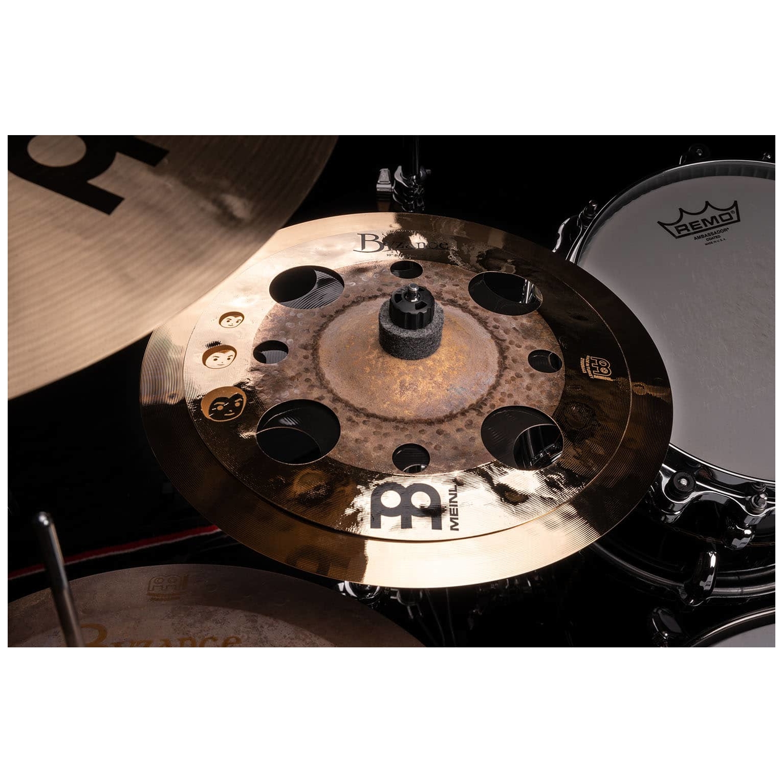 Meinl Cymbals - Meinl Cymbals 10 12 Artist Concept Model Baby Stack - Luke Hol land - 10