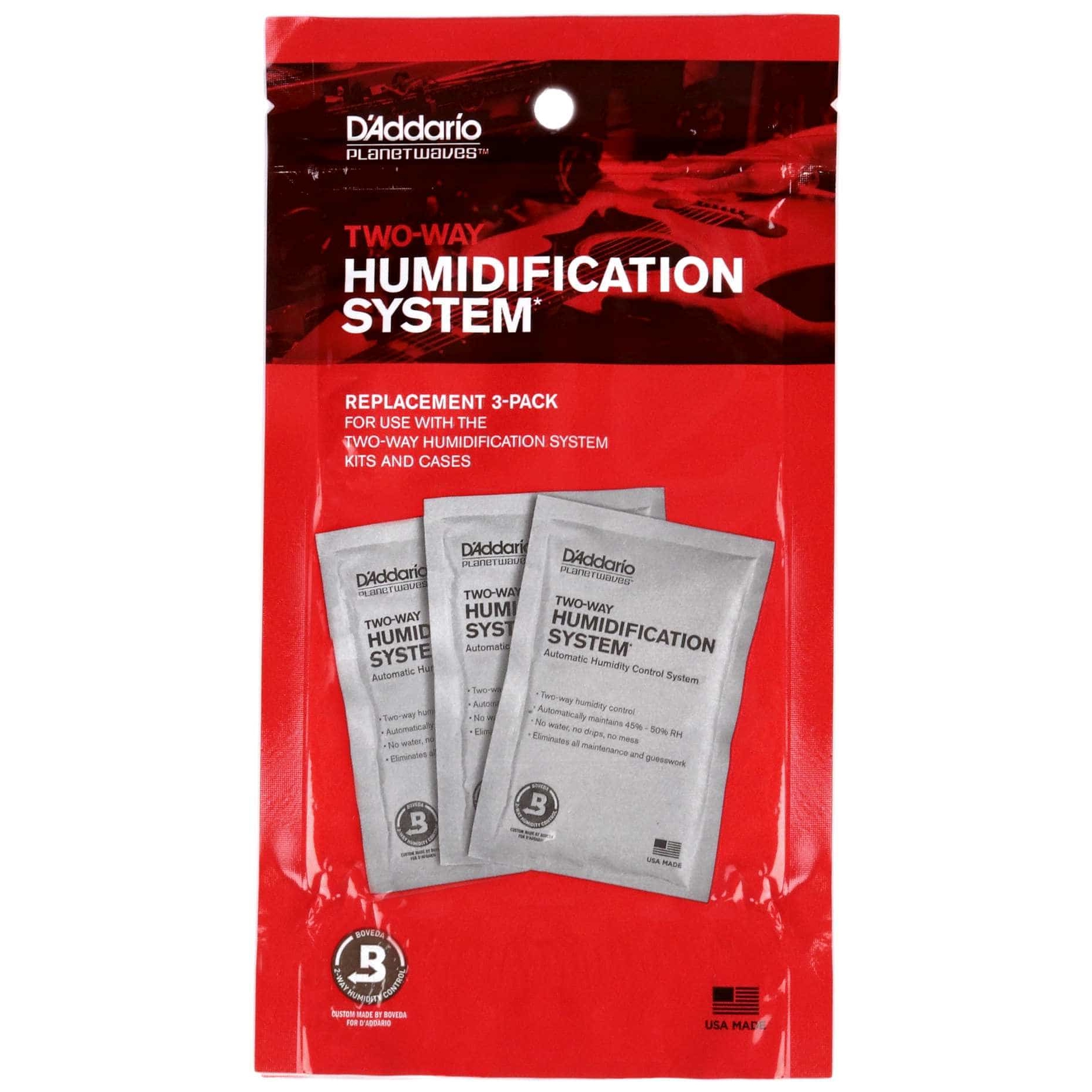 D’Addario - D’Addario PW-HPRP-03 - Humidipack - 3er Nachfüllpack