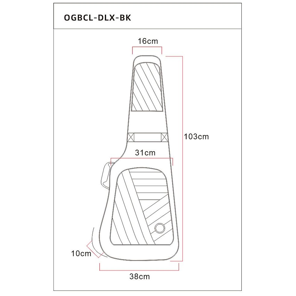 Ortega - Ortega OGBCL-DLX-BK - 6
