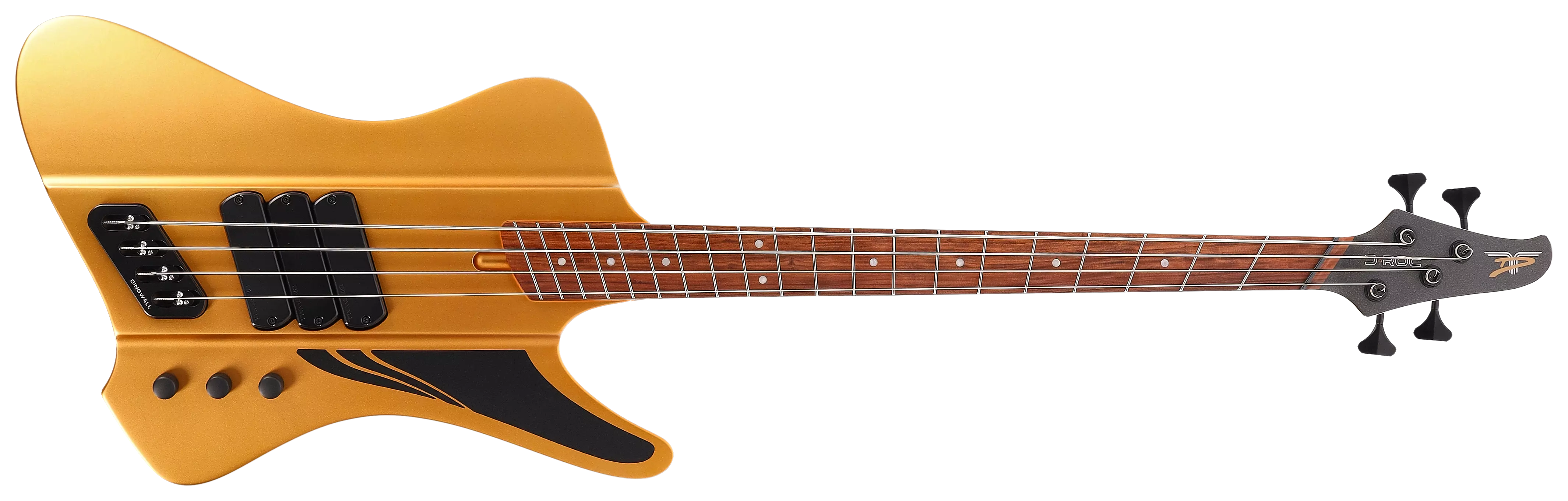 Dingwall LTD D-Roc 4-String Ducati Gold Matte 1
