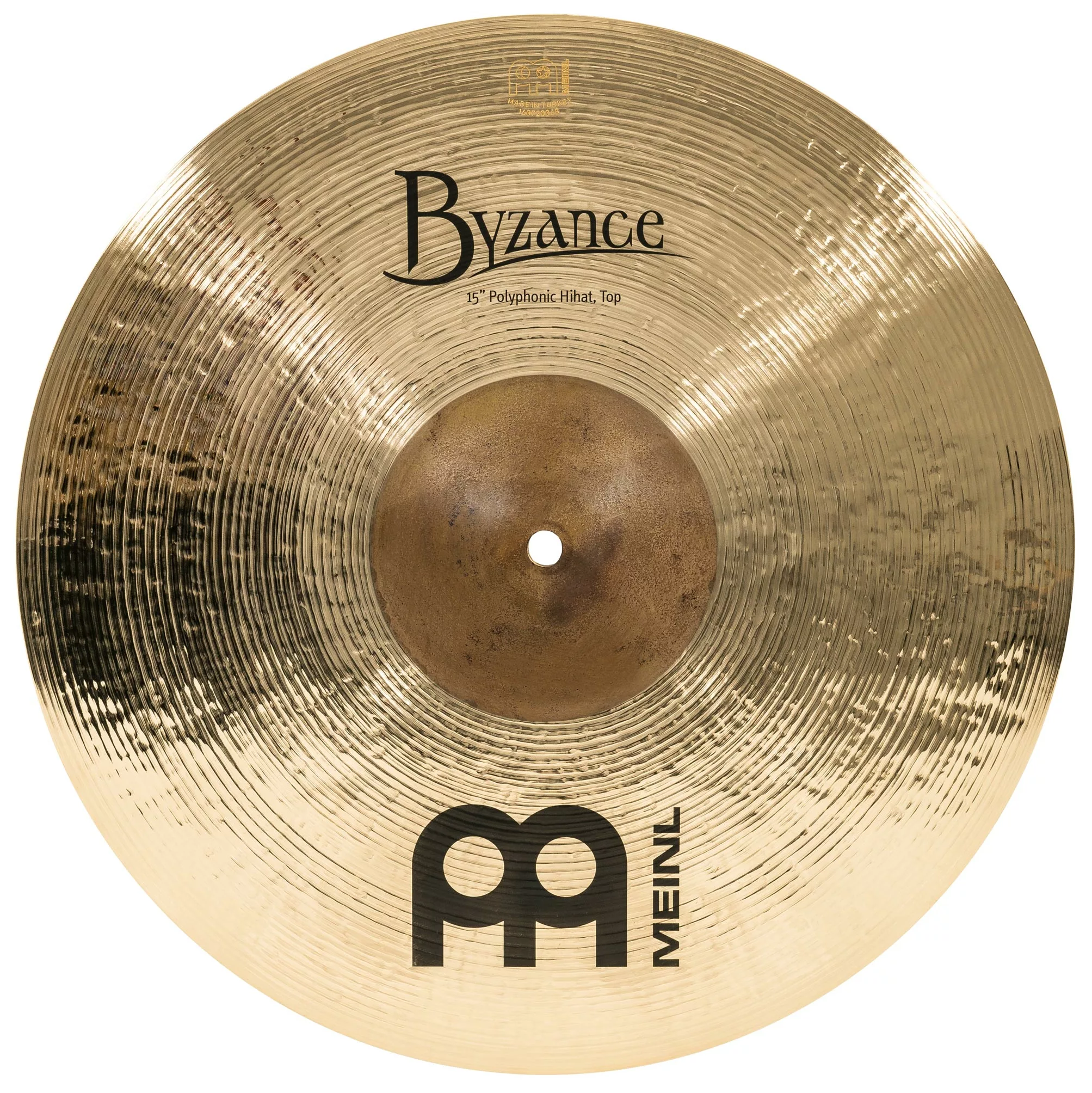 Meinl Cymbals B15POH-B 15" Byzance Brilliant Polyphonic Hihat Limited Edition 3