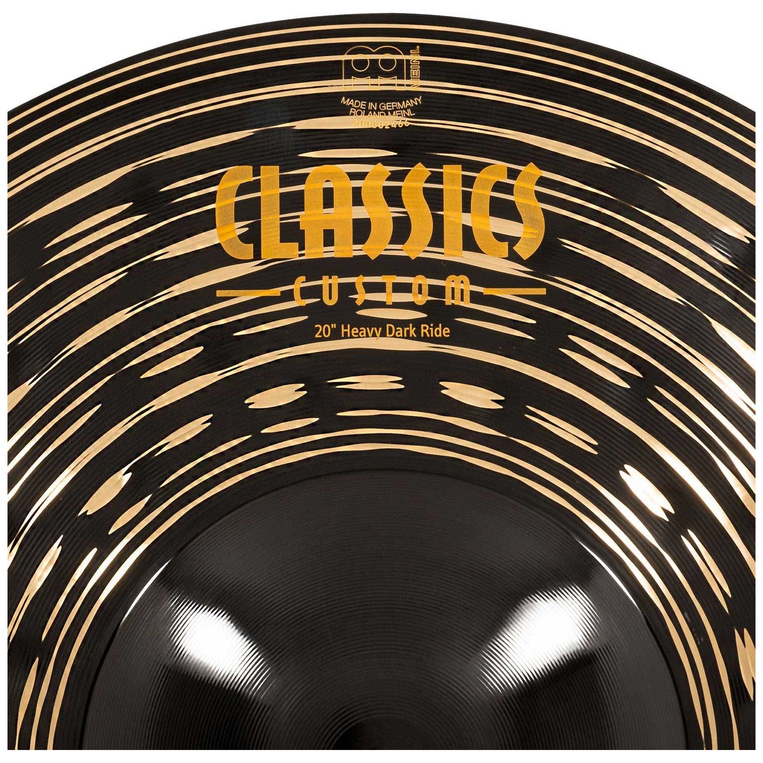 Meinl Cymbals - Meinl Cymbals CC20HDAR - 20 Classics Custom Dark Heavy Ride - 5