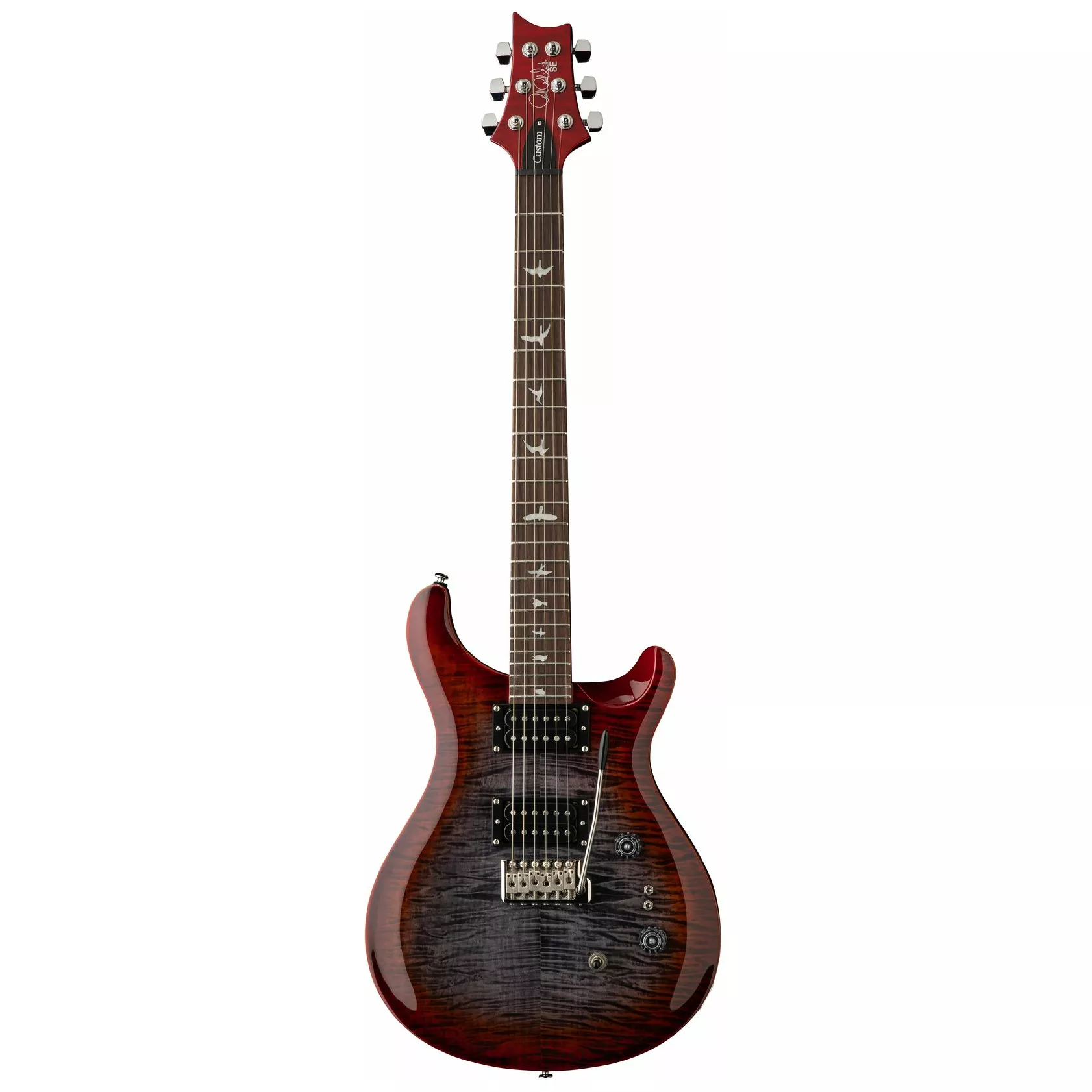 PRS SE Custom 24-08 Charcoal Cherry Burst