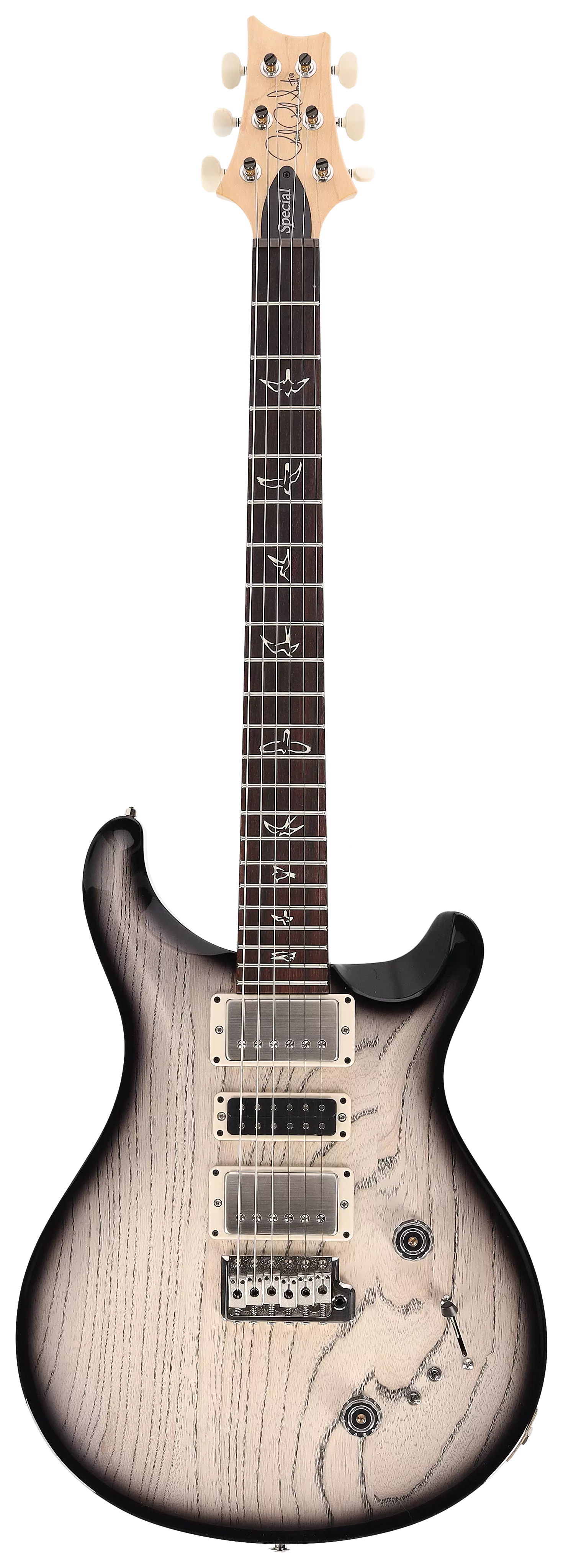 PRS Swamp Ash Special White Doghair Smokeburst #1