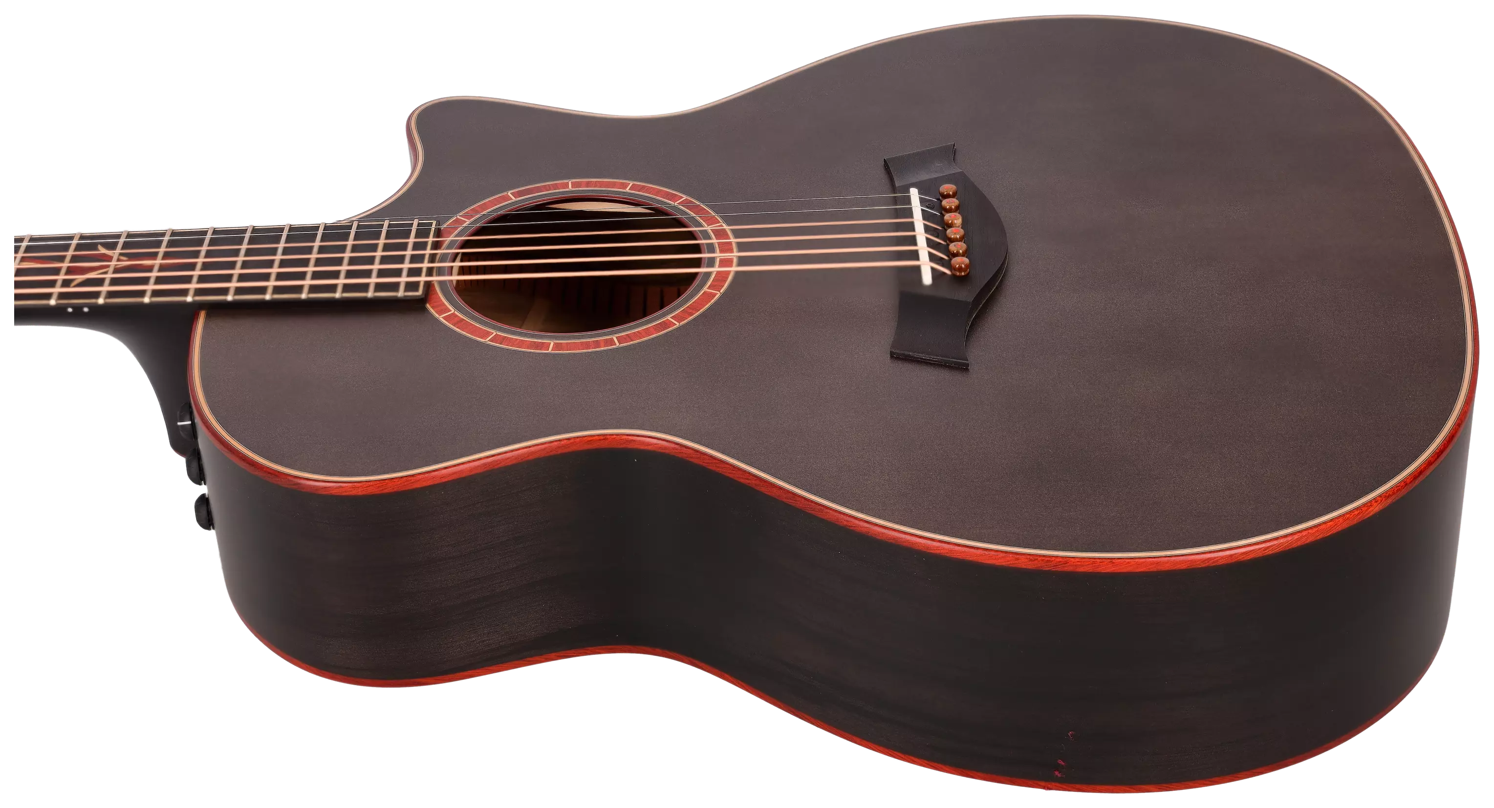 Taylor Custom GA C14ce Black Limba/Lutz Spruce #21 9