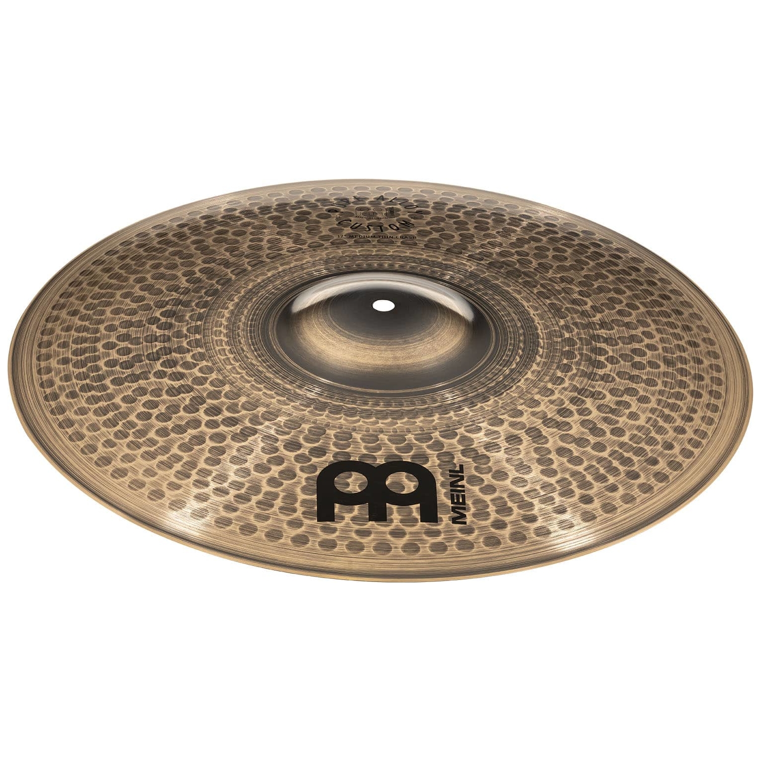Meinl Cymbals - Meinl Cymbals PAC17MTC - 17 Pure Alloy Custom Medium Thin Crash - 10