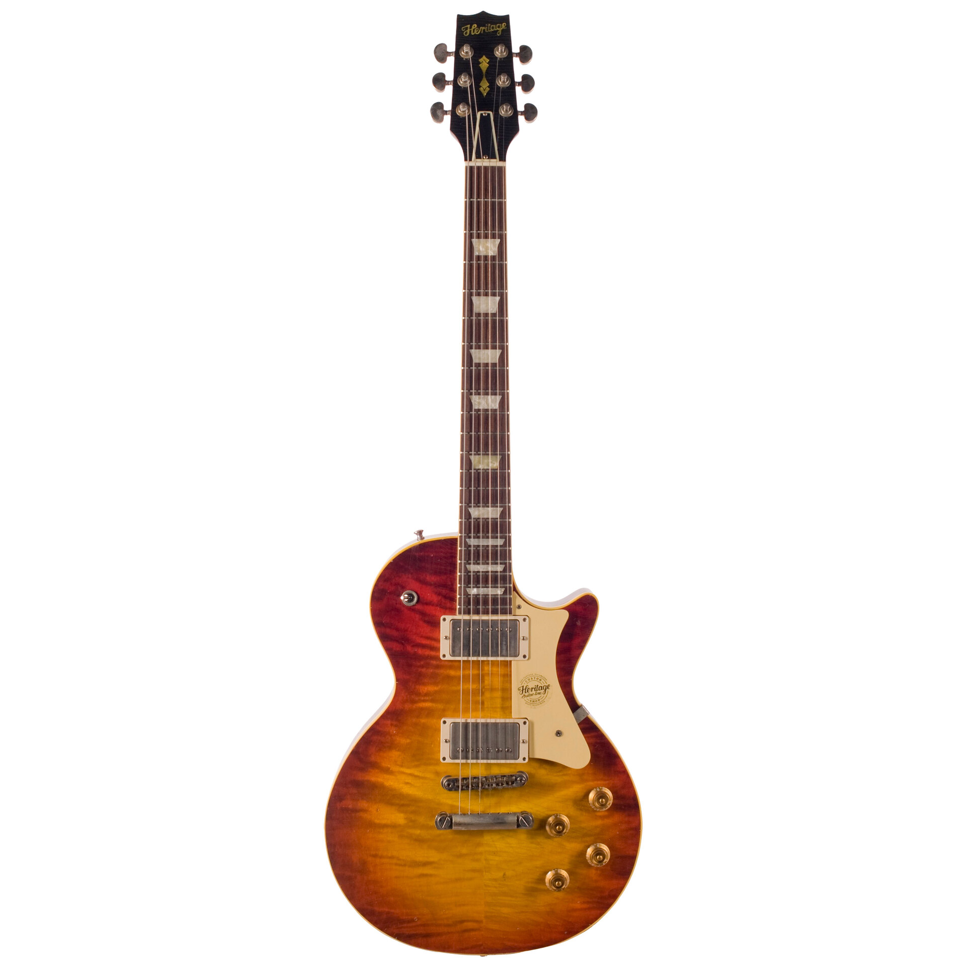 Heritage Custom Shop Core H-150 Dark Cherry Sunburst Artisan Aged