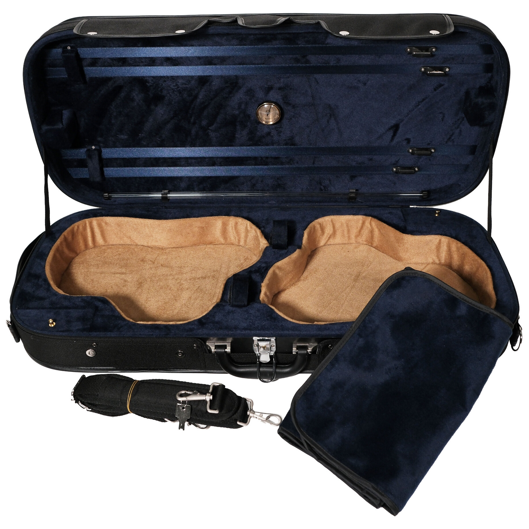  Doublecase Violin BK/BL 4/4 7