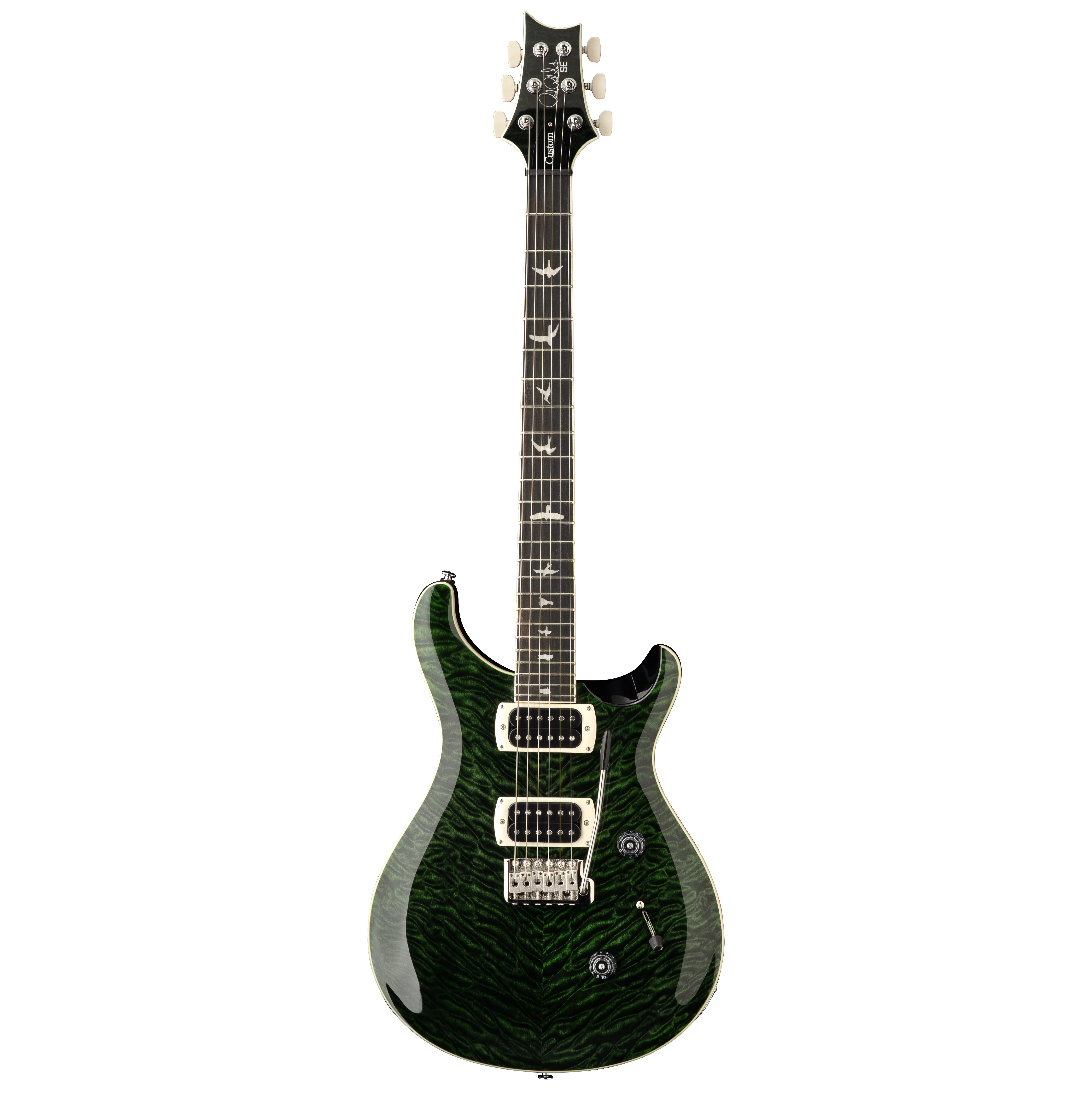PRS SE Custom 24 Quilt package Teal Black