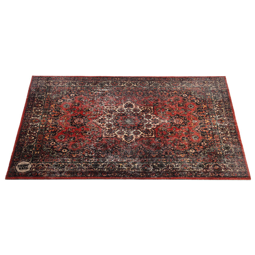 DRUMnBASE 130 x 90 cm Stage Mat Original Red
