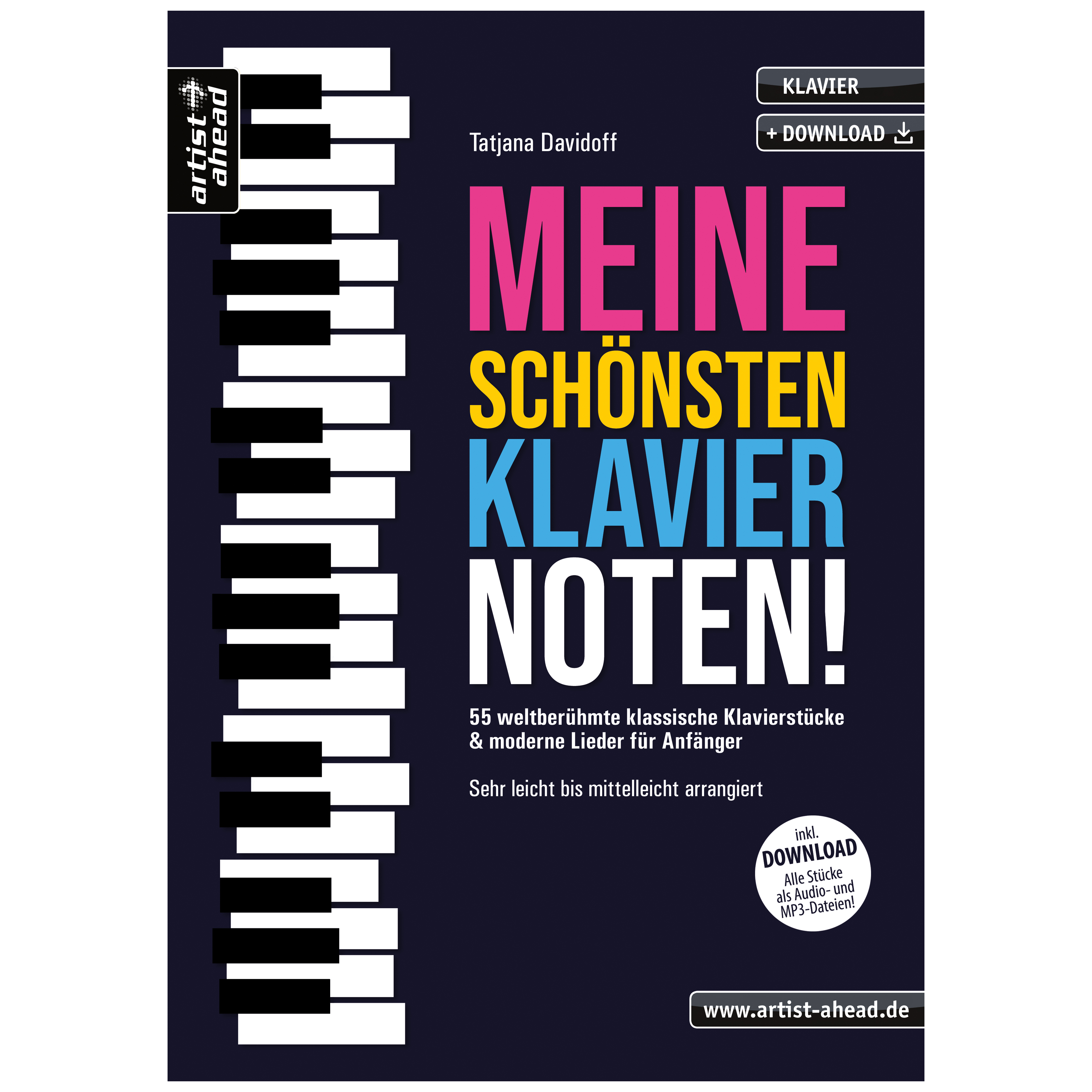 Artist Ahead Meine schönsten Klaviernoten! - Tatjana Davidoff