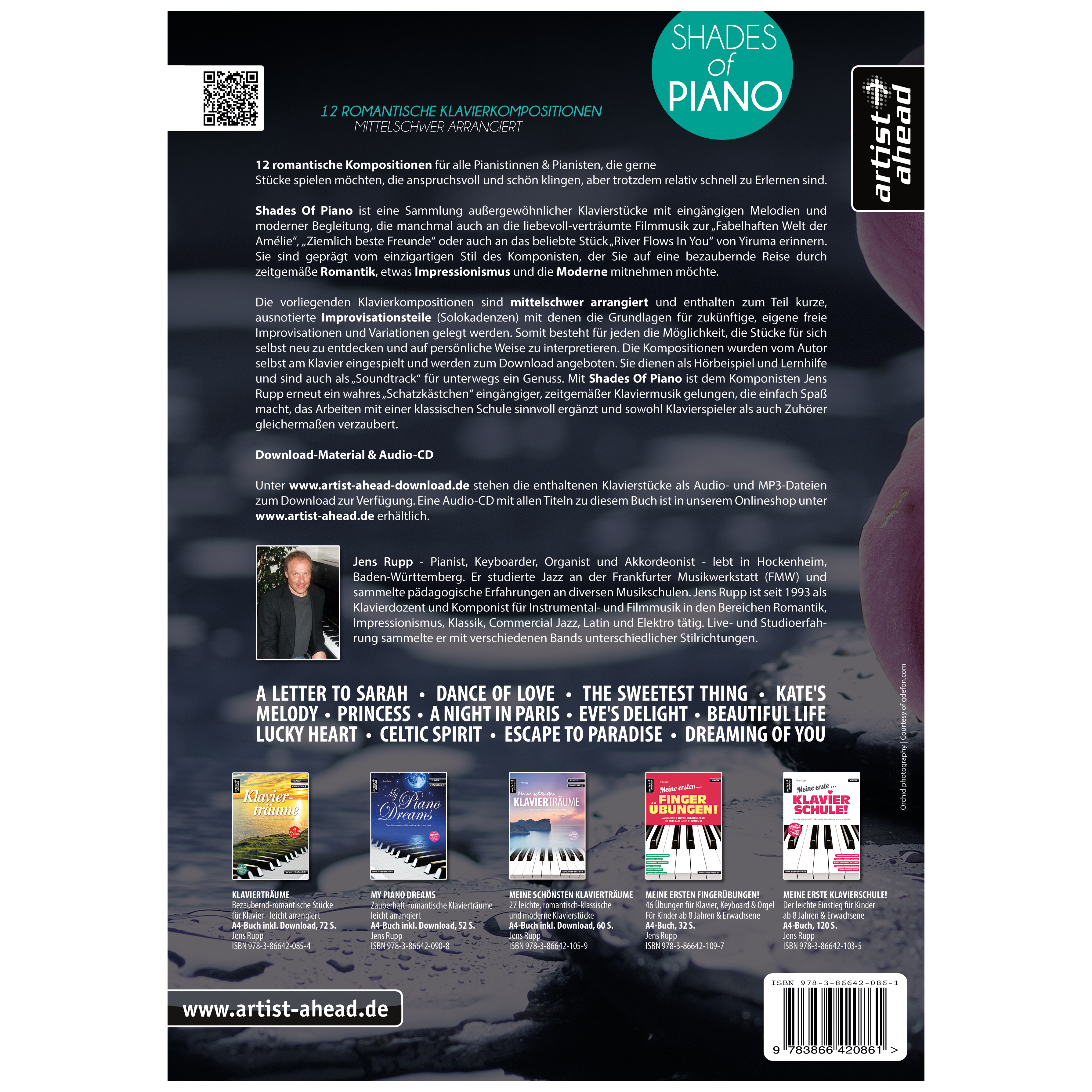 Artist Ahead Shades Of Piano - Jens Rupp 1