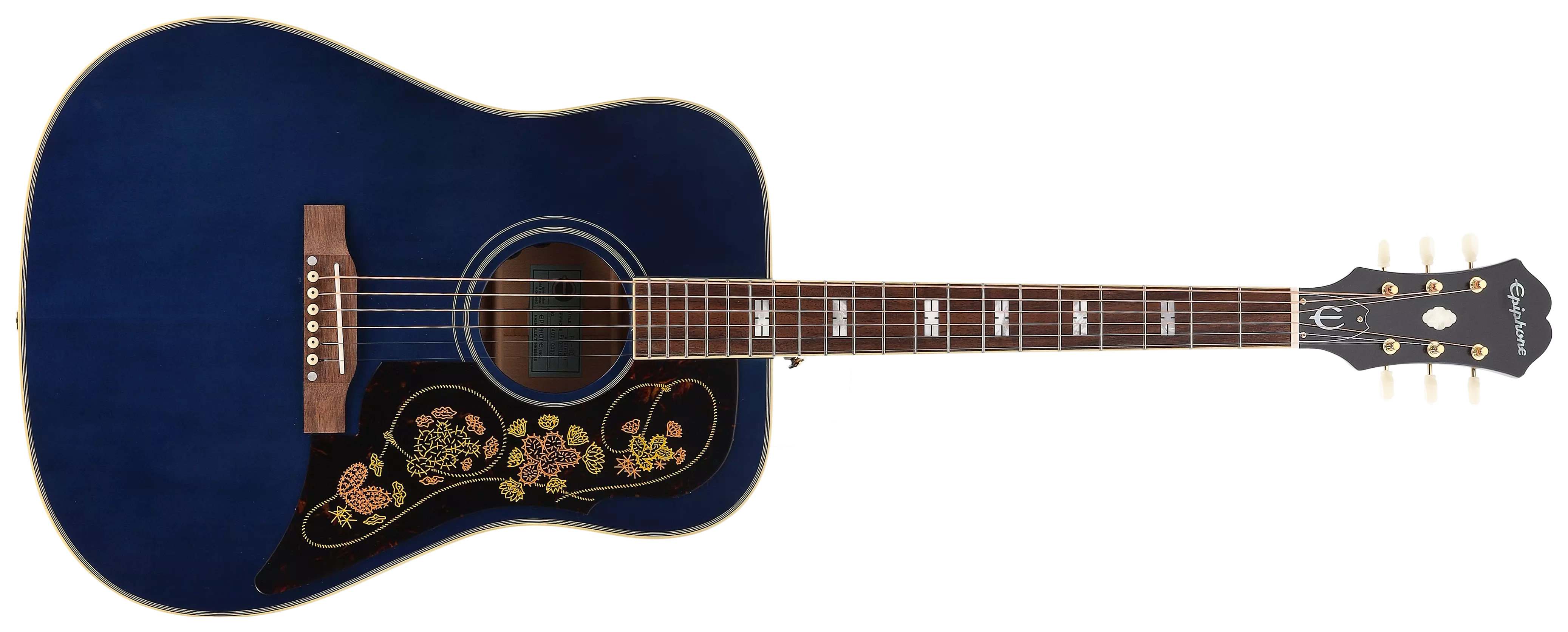 Epiphone Masterbilt Frontier Aged Viper Blue 1