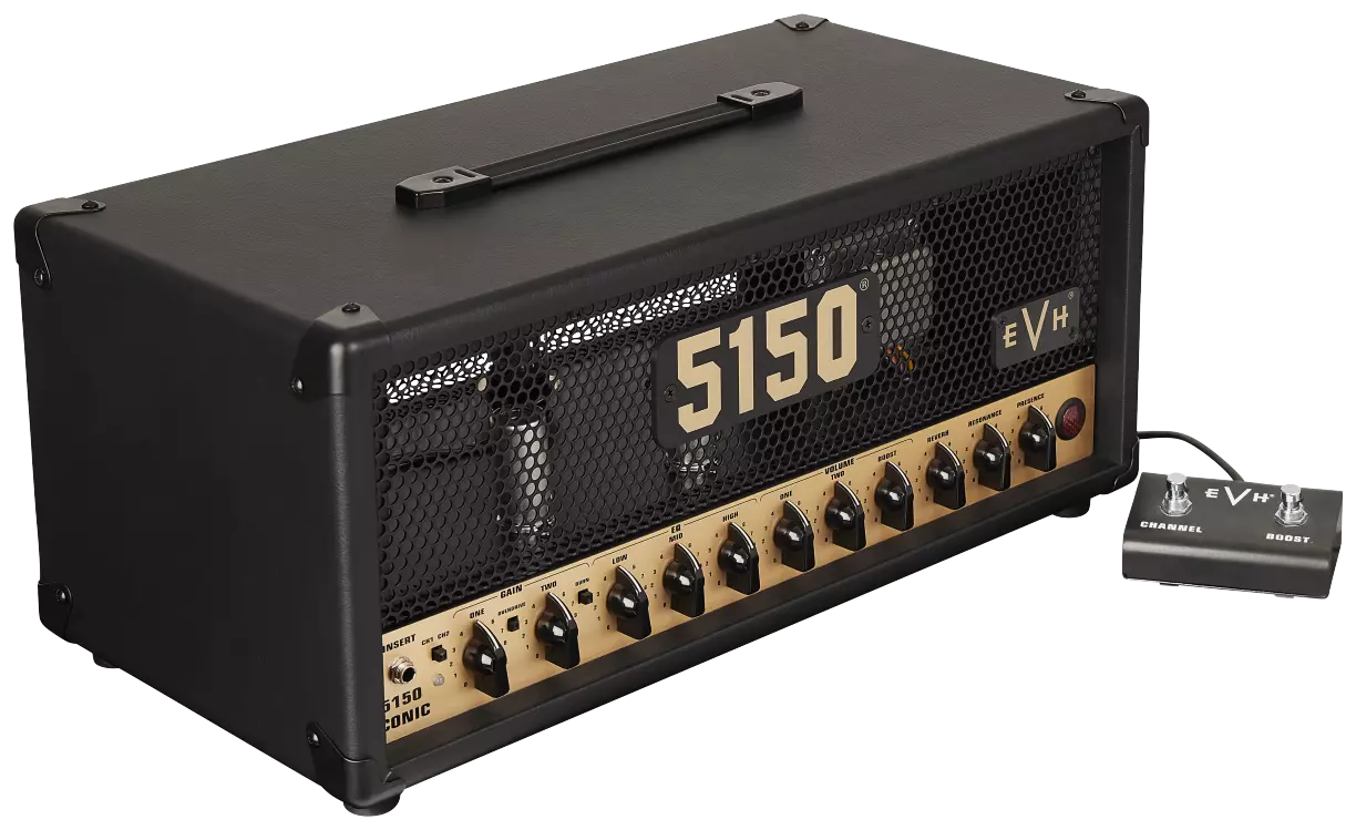 EVH 5150 Iconic Series 15W EL34 Head  Black 2