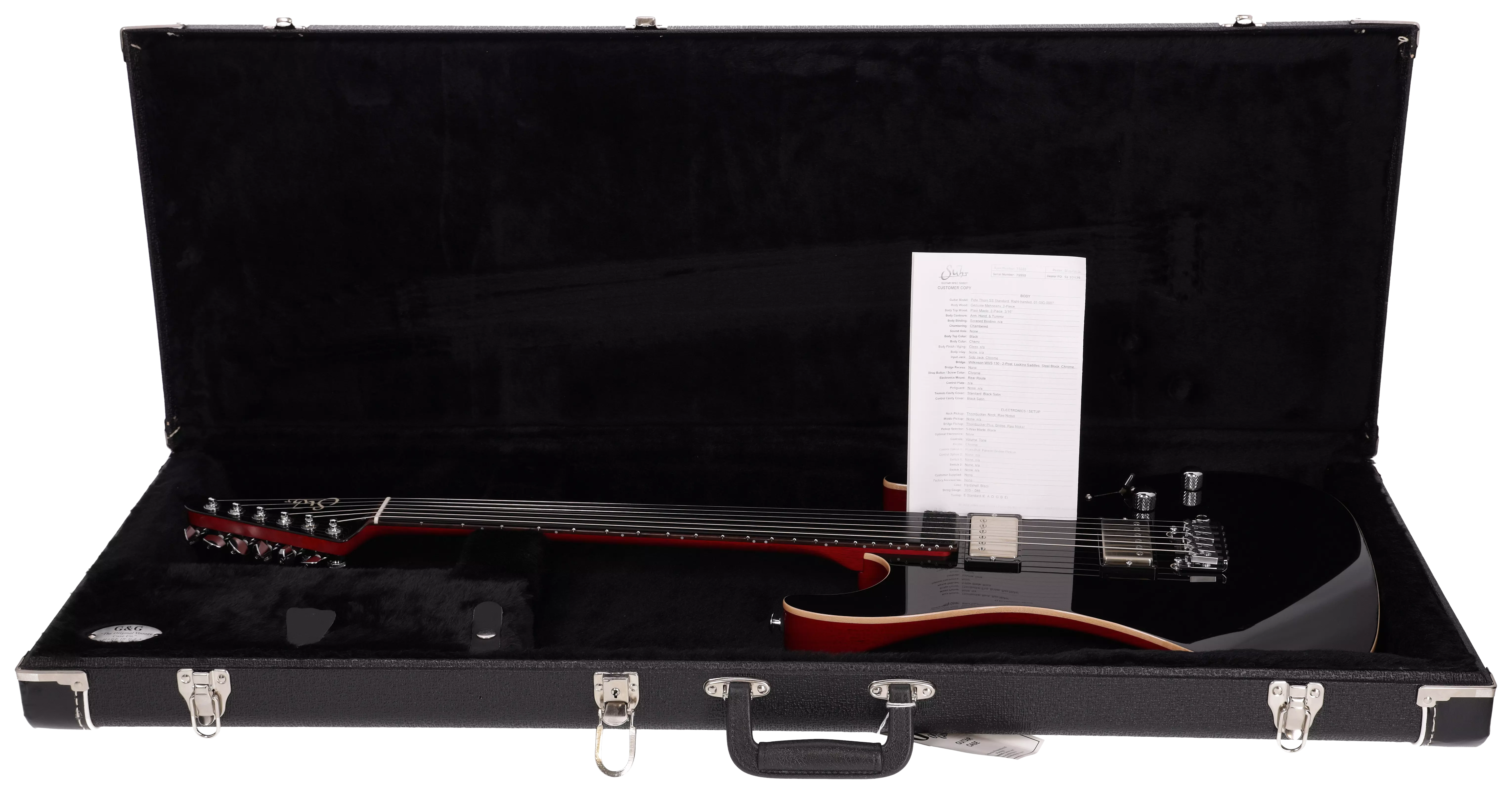 Suhr Pete Thorn Signature BK 19