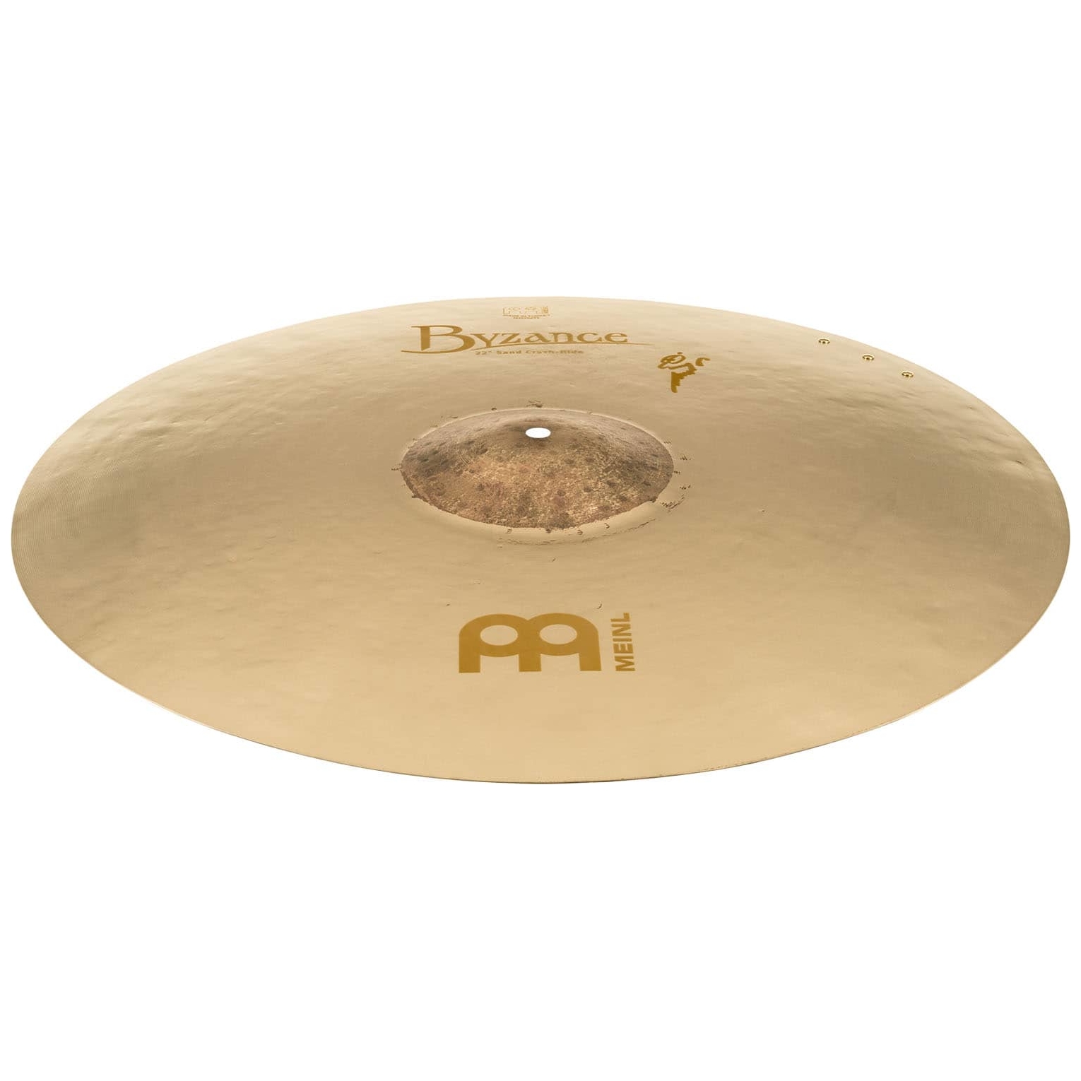 Meinl Cymbals - Meinl Cymbals B22SACR - 22 Byzance Vintage Sand Crash-Ride - 1