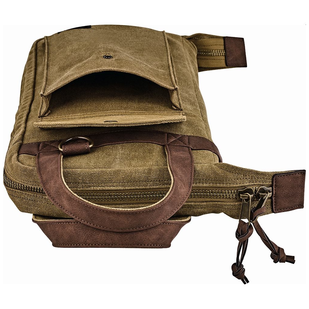 Image of Meinl cymbals mwskh canvas collection stick bag, cvintage khaki 10028399 2