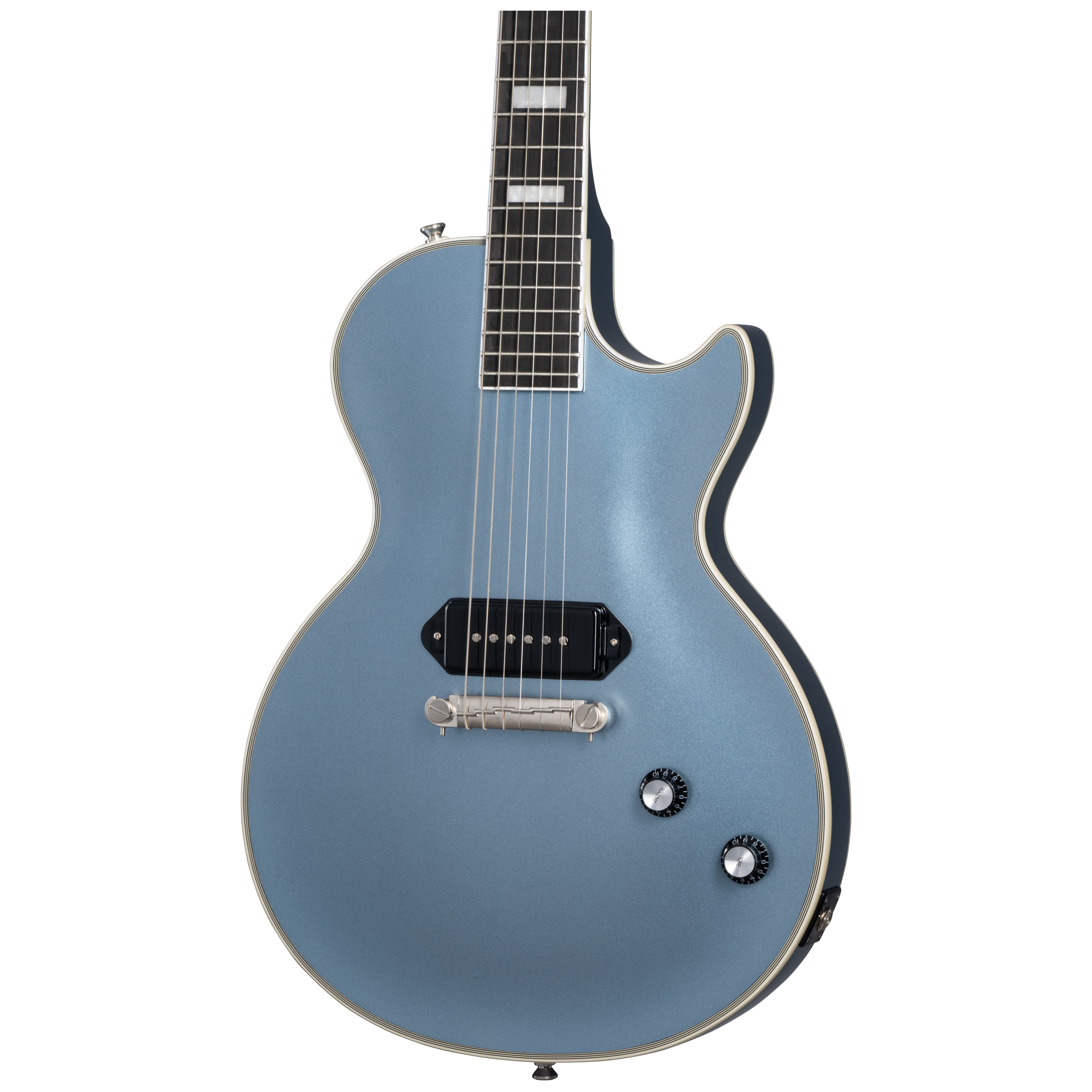 Epiphone Jared James Nichols Blues Power Les Paul Custom Aged Pelham Blue 3