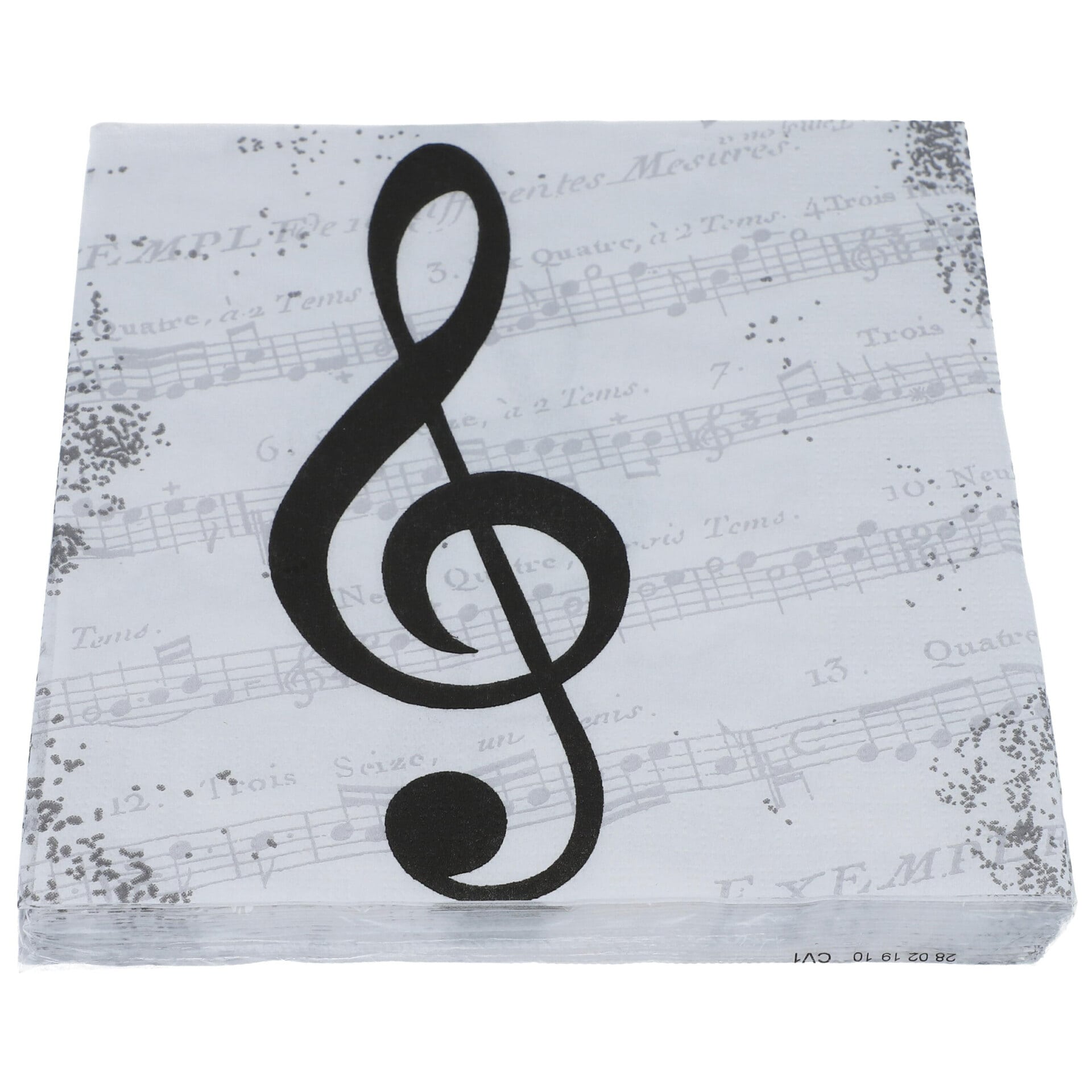 Musikboutique Kübler Napkins - I love music 1