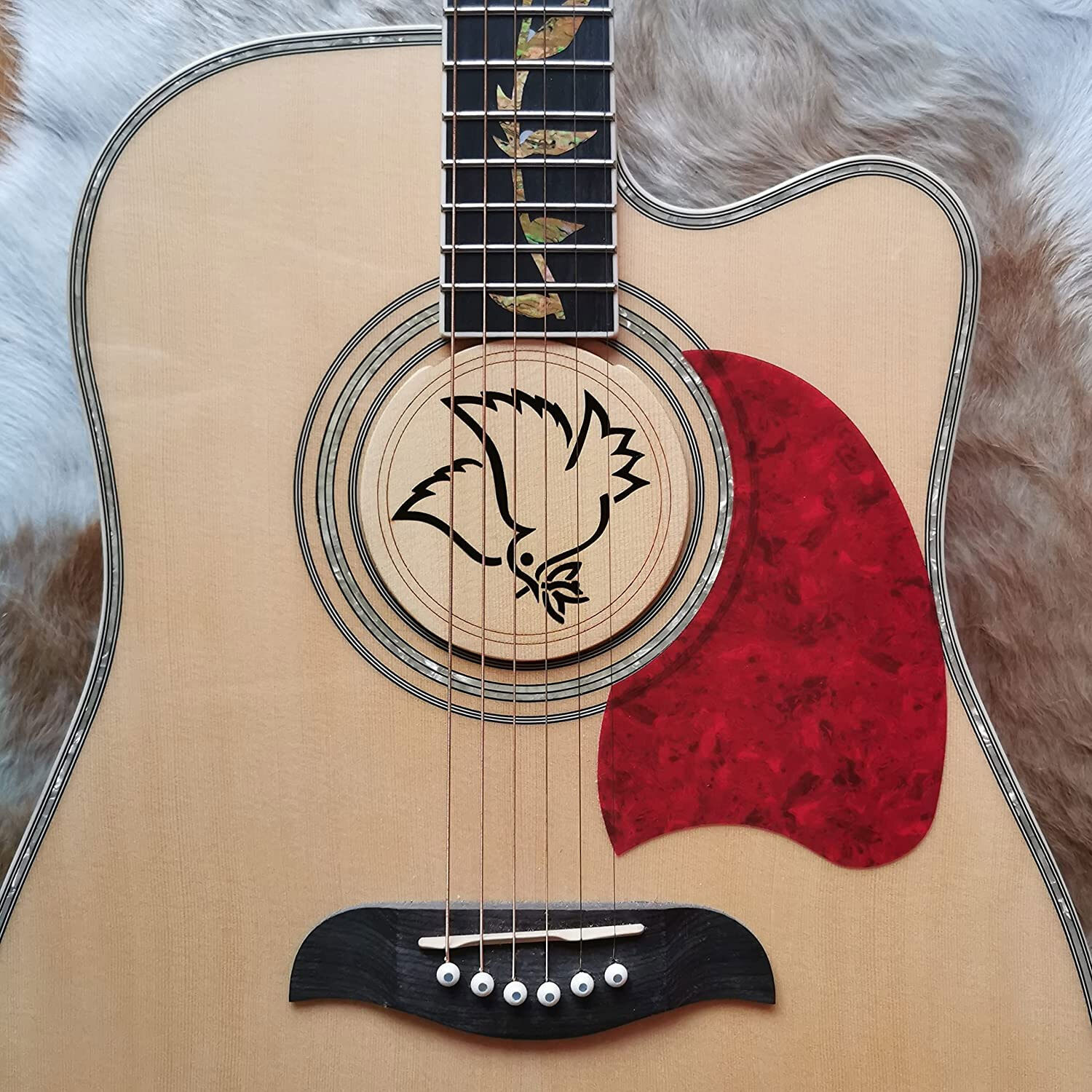  Soundhole Cover Bird 1