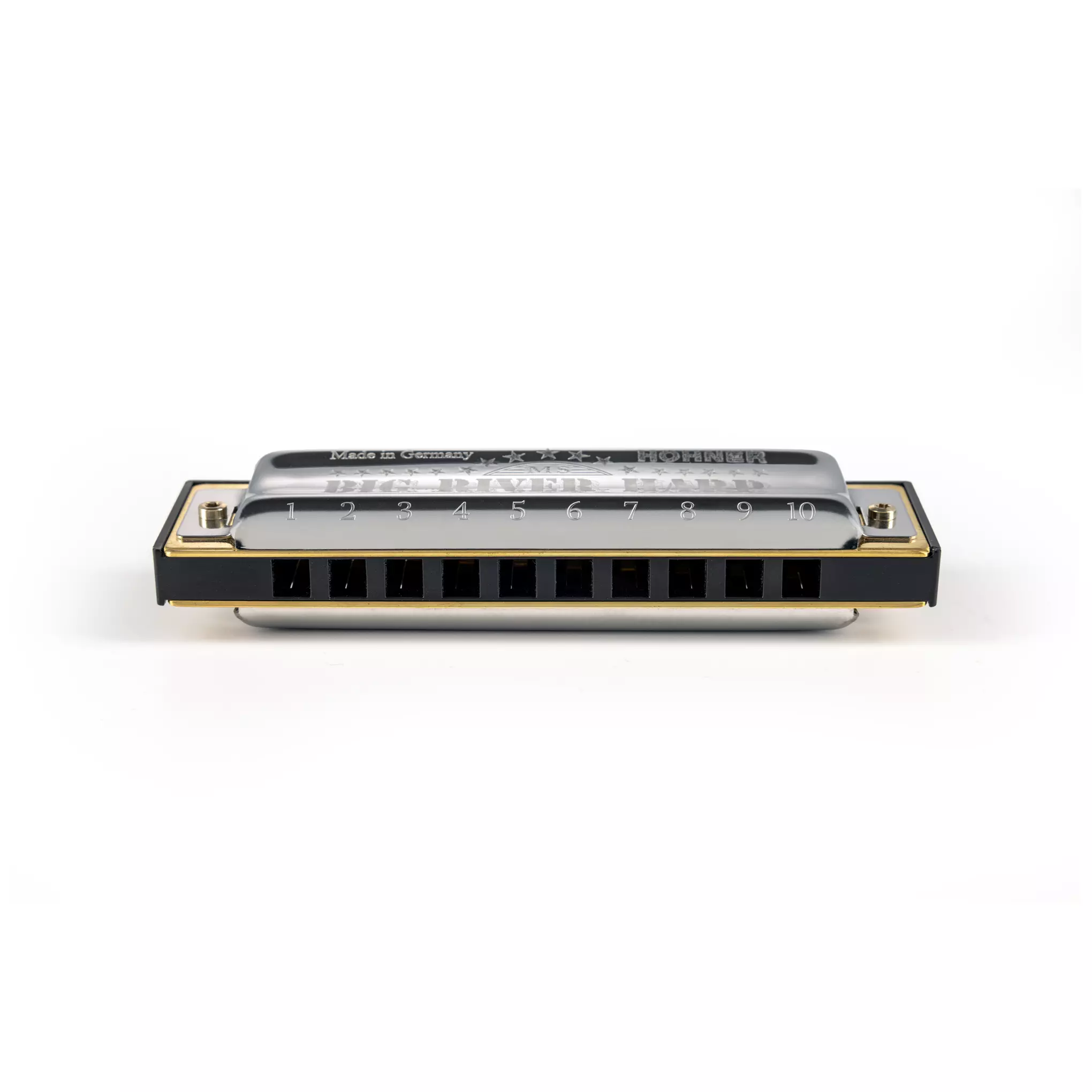 Hohner Big River Harp MS, C/G/A, Pro Pack 2