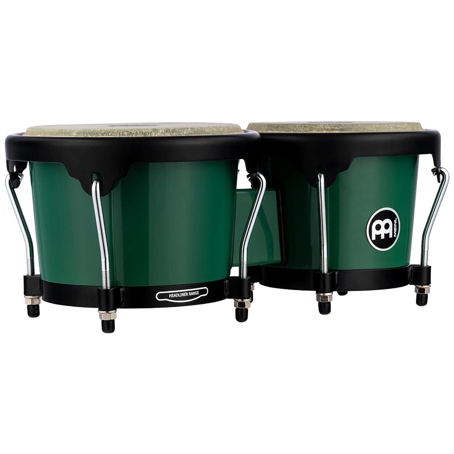 Meinl Percussion - Meinl Percussion HB50FG Journey Series Bongo, Forest Green - 2