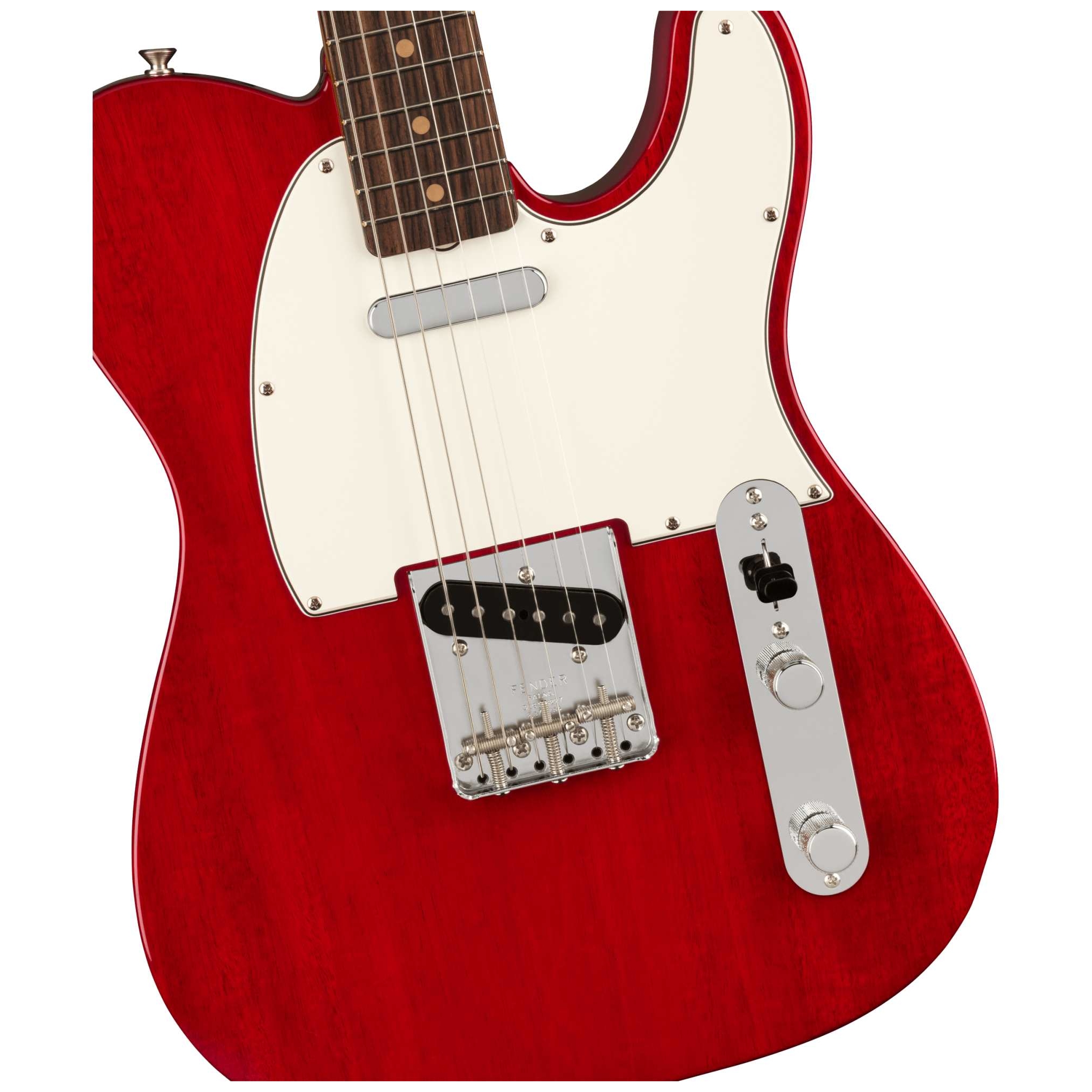 Image of Fender american vintage ii 63 telecaster rw red trans 10028285 3